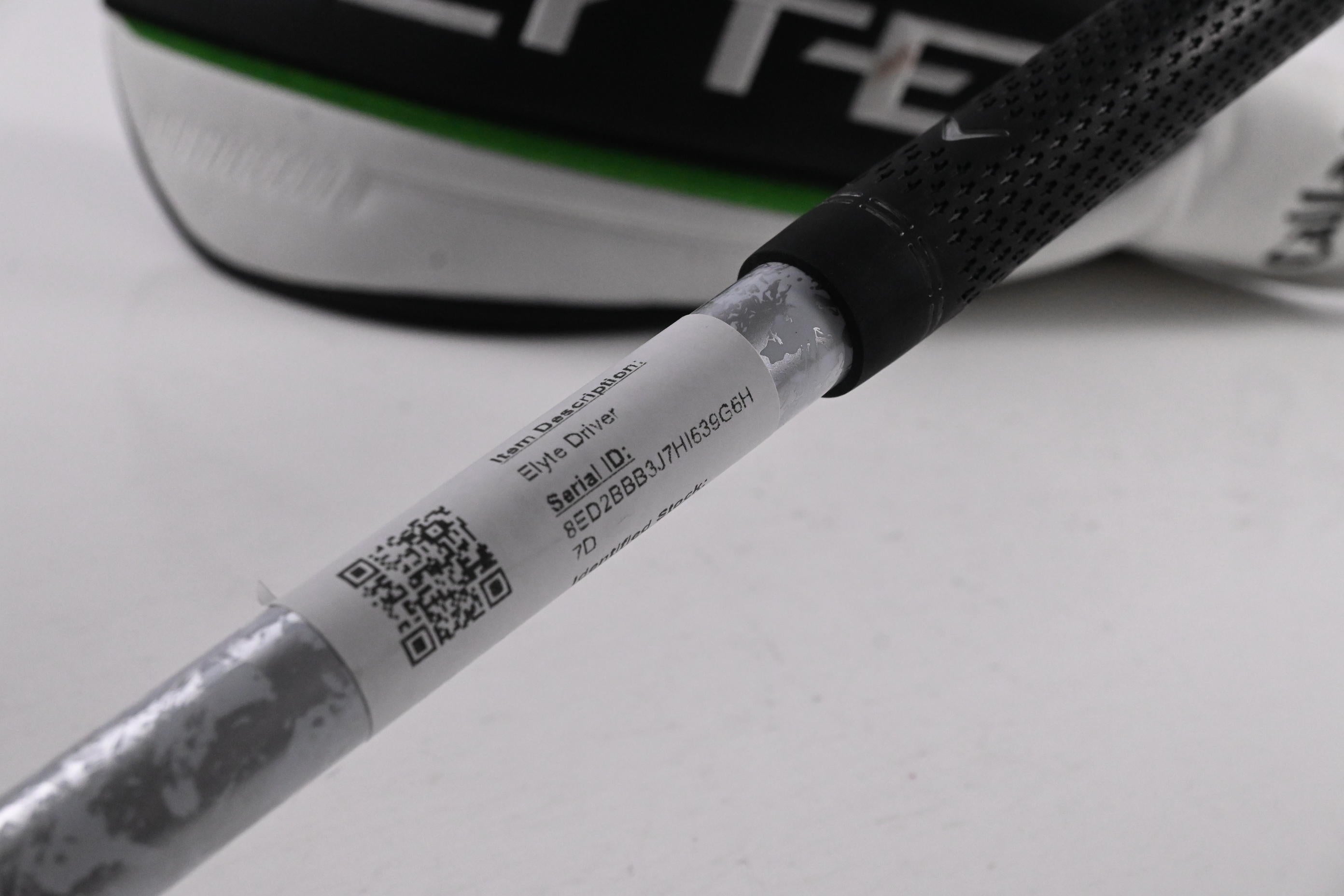 Callaway Elyte Driver / 10.5 Degree / Stiff Flex Denali Charcoal 50 Shaft