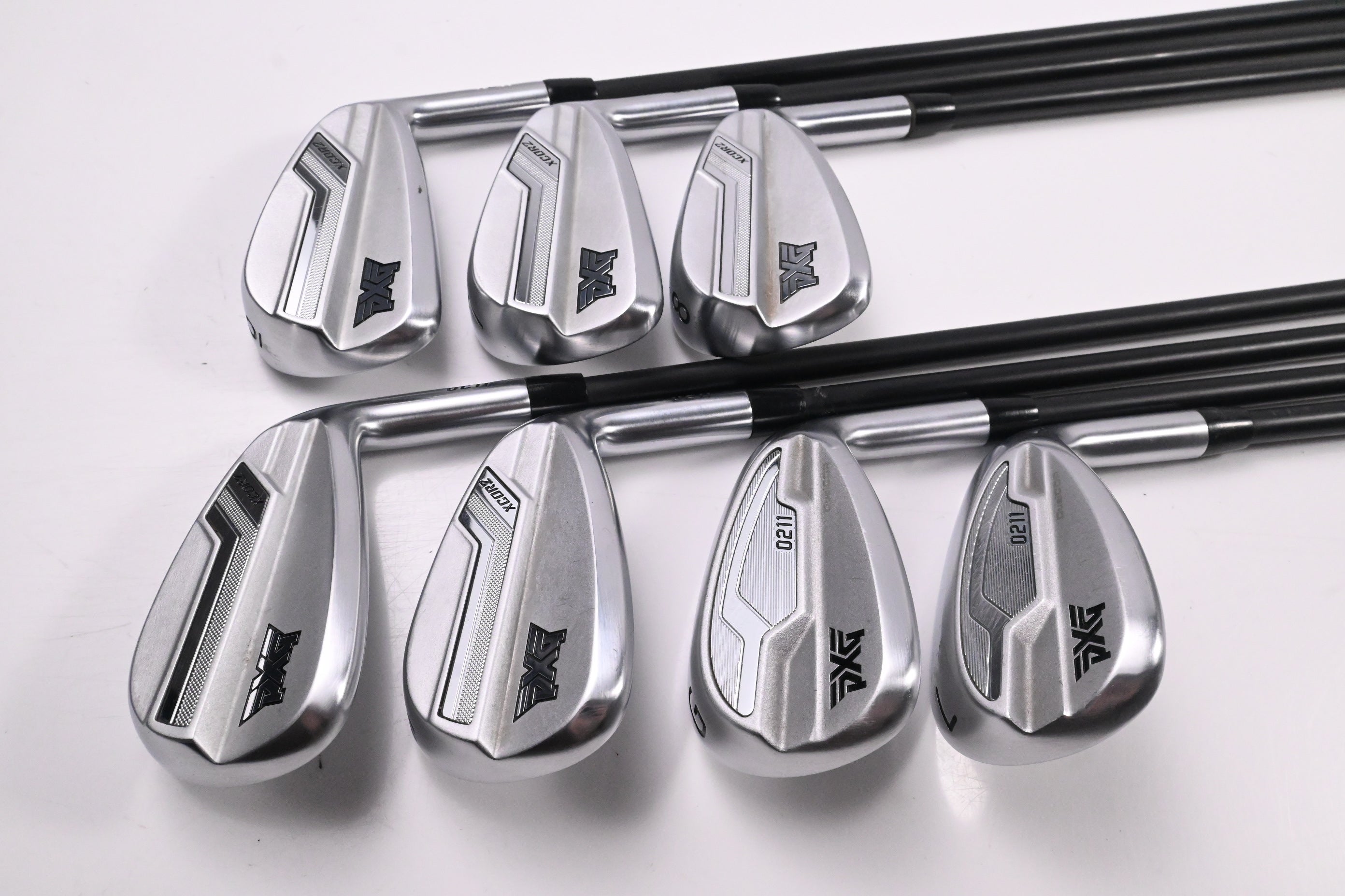 PXG 0211 DC/XCOR2 Combo Irons / 6-PW+GW+LW / Regular Flex MMT 70 Shafts