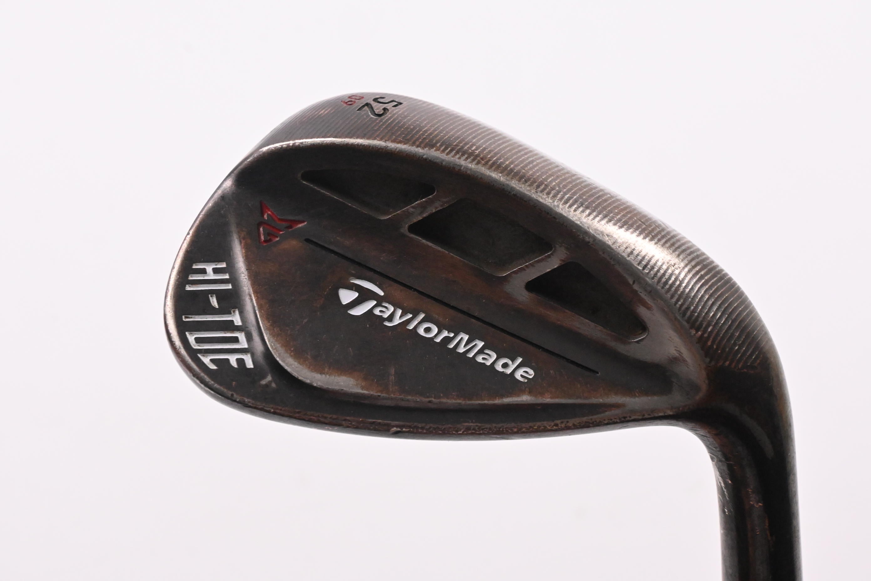 Taylormade Hi-Toe Raw Gap Wedge / 52 Degree / Wedge Flex KBS Hi-Rev 2.0 115
