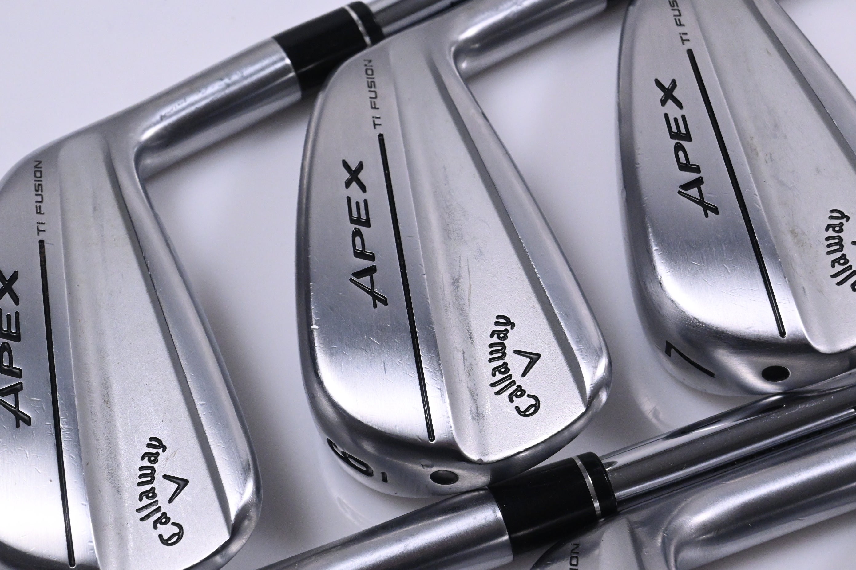 Callaway Apex Ti Fusion 250 Irons / 5-PW / Stiff Flex Dynamic Gold Mid 100 S300