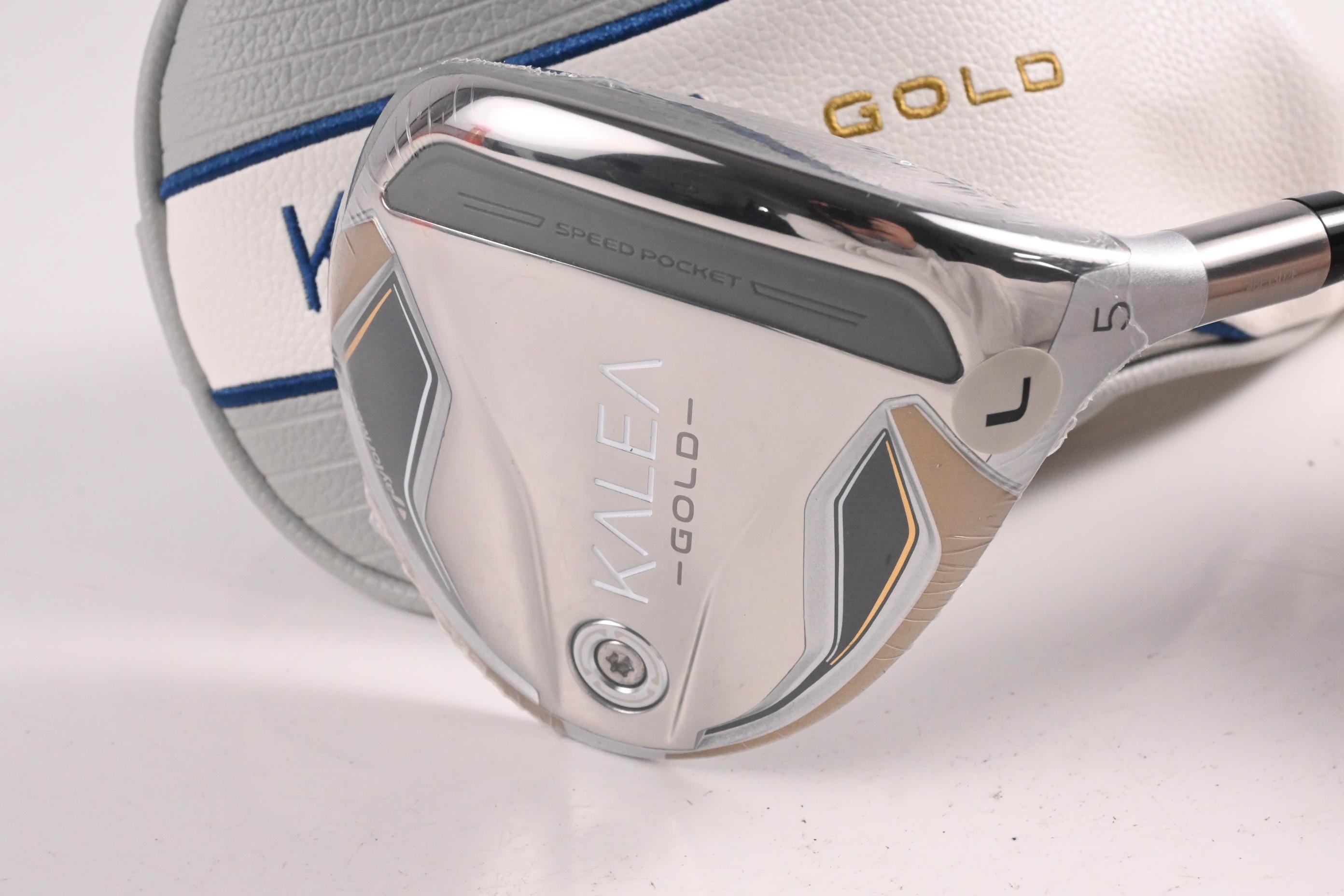 LadiesTaylormade Kalea Gold #5 Wood / 18 Degree / Ladies Flex Taylormade Soft 40
