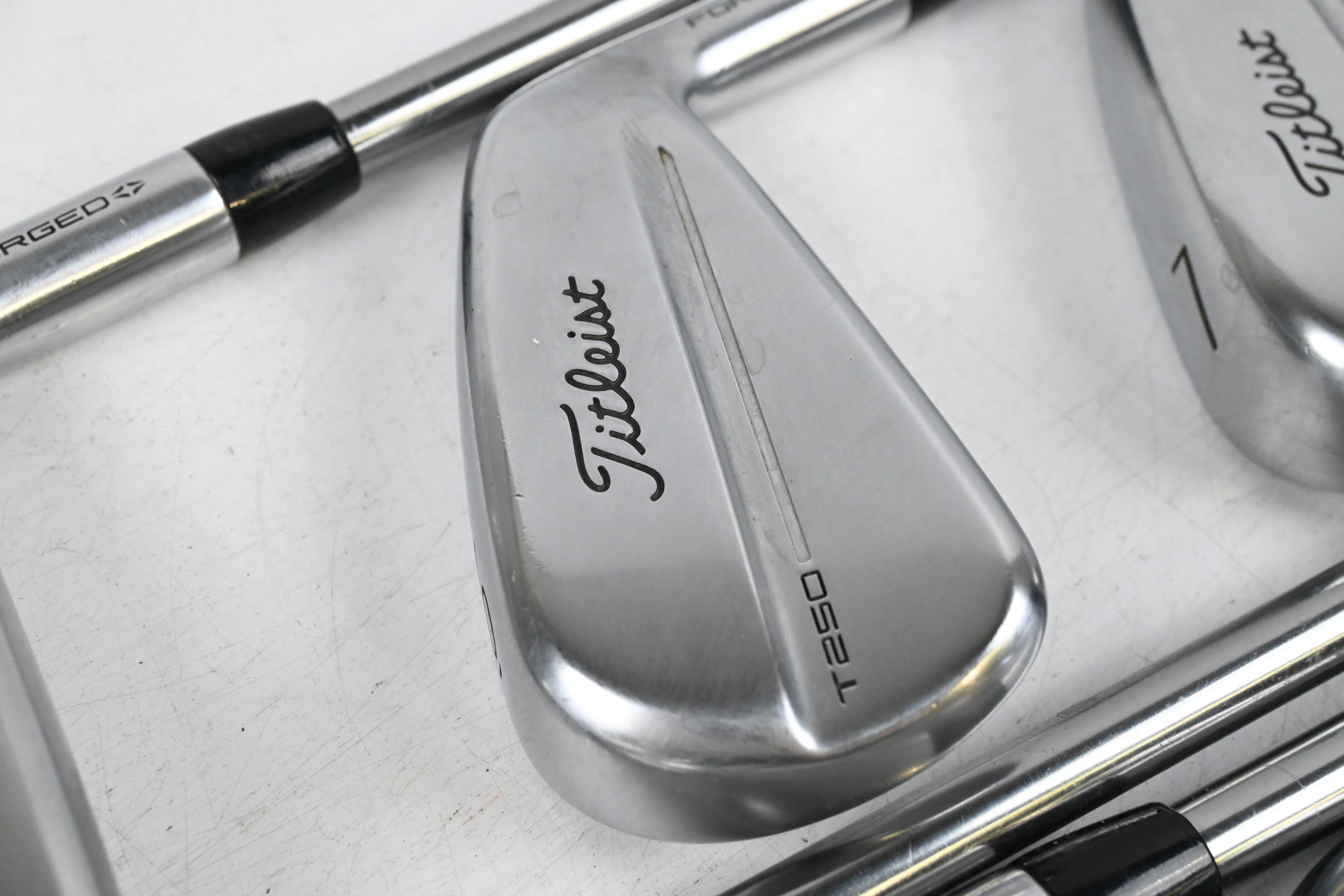 Titleist T250 2025 Irons / 5-PW+GW / Stiff Flex ACCRA JZ 115i Shafts
