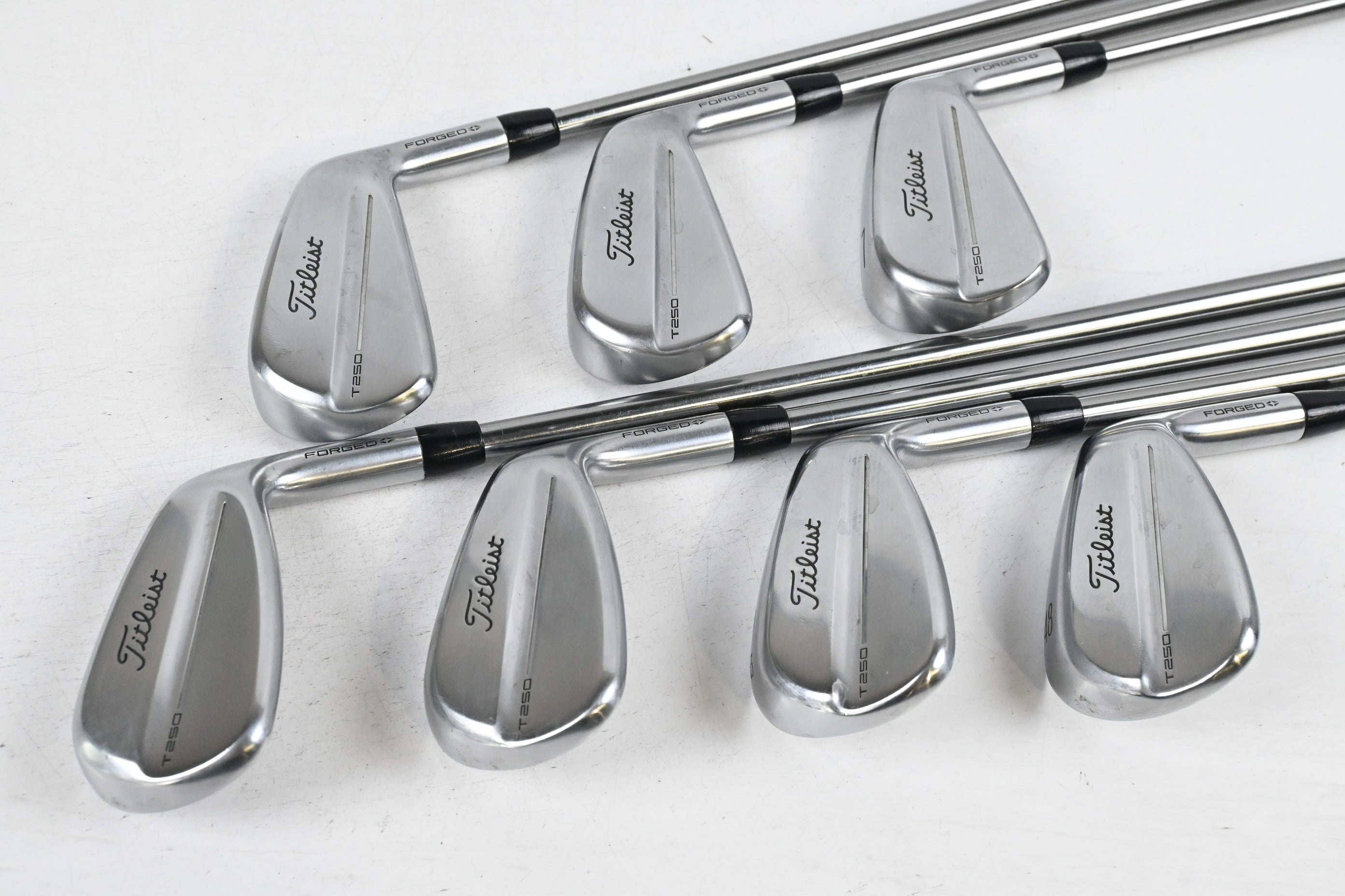 Titleist T250 2025 Irons / 5-PW+GW / Stiff Flex ACCRA JZ 115i Shafts