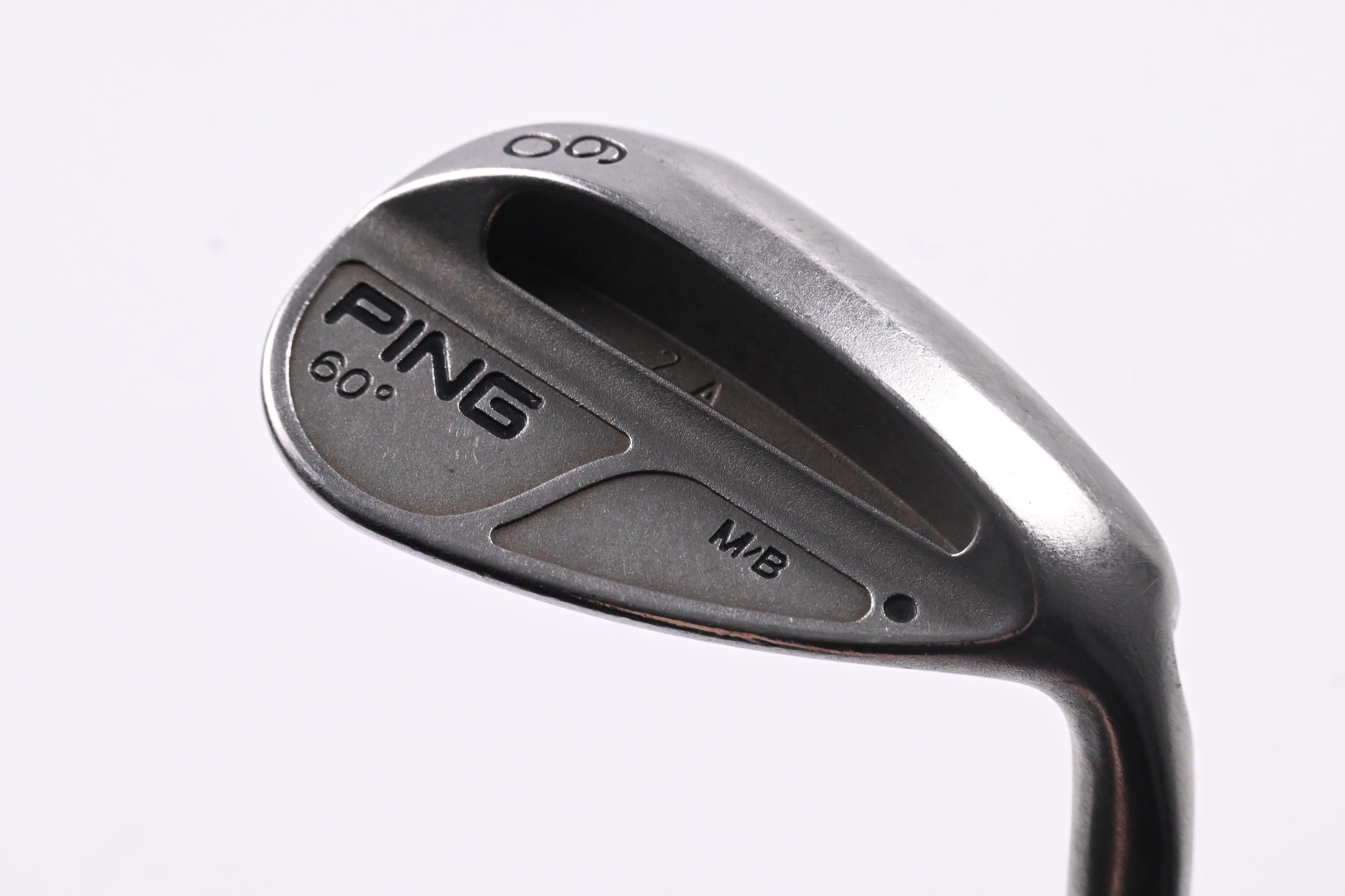 Ping M/B Lob Wedge / 60 Degree / Black Dot / Stiff Flex Steel Shaft