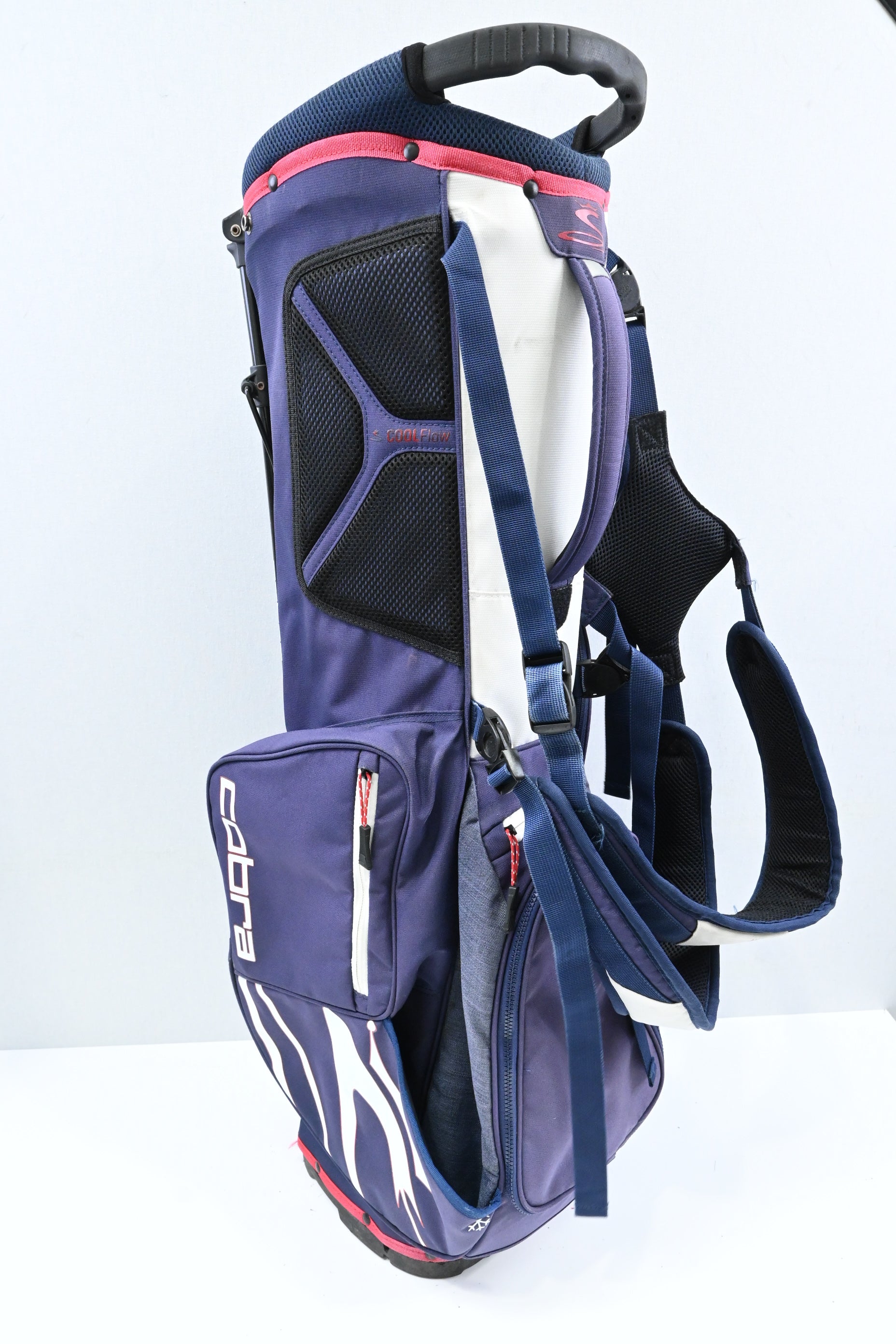 Cobra Stand Bag / 5-Way / Purple, White, Red