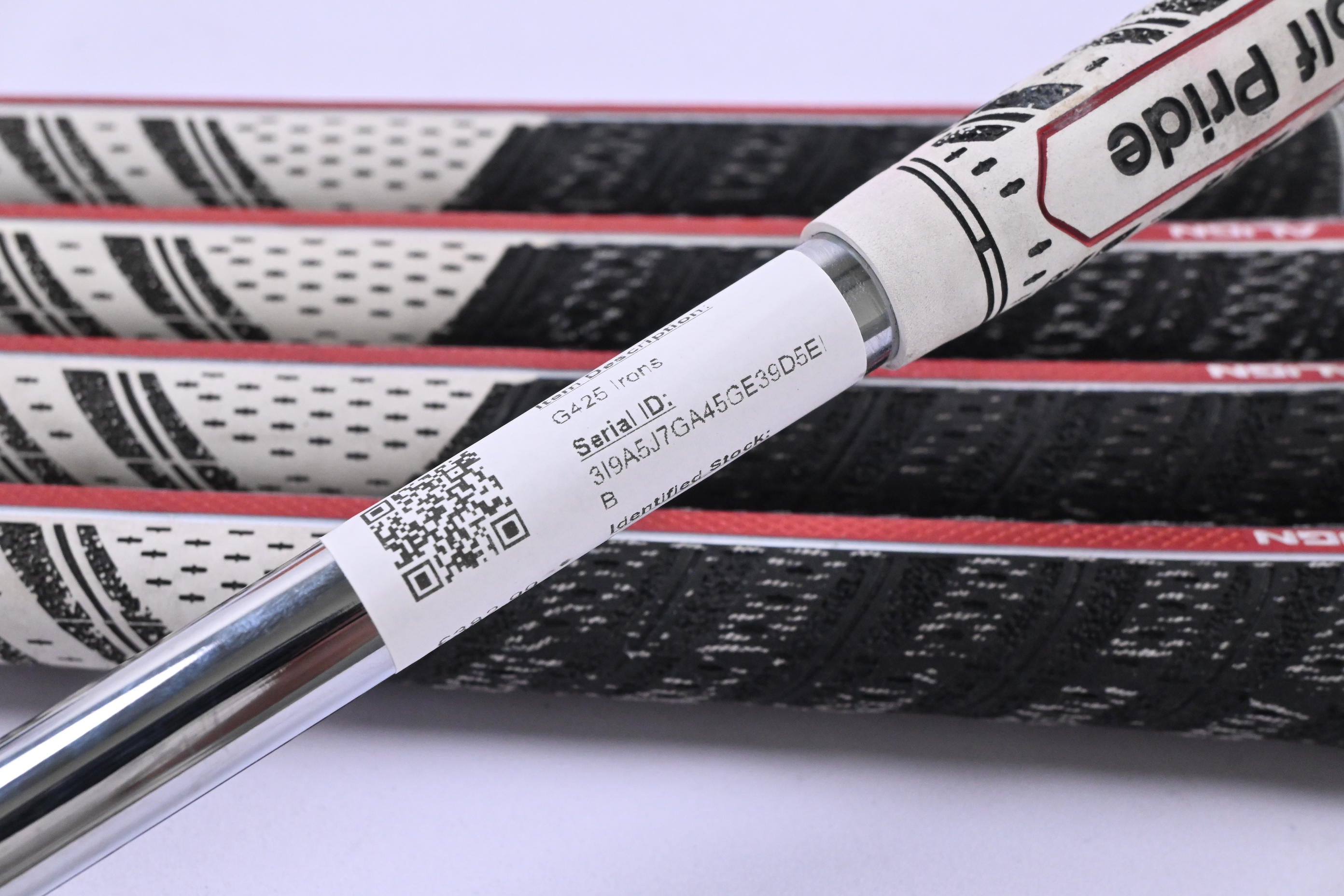 Left Hand Ping G425 Irons / 6-PW / Red Dot / X-Flex Project X Rifle Shafts