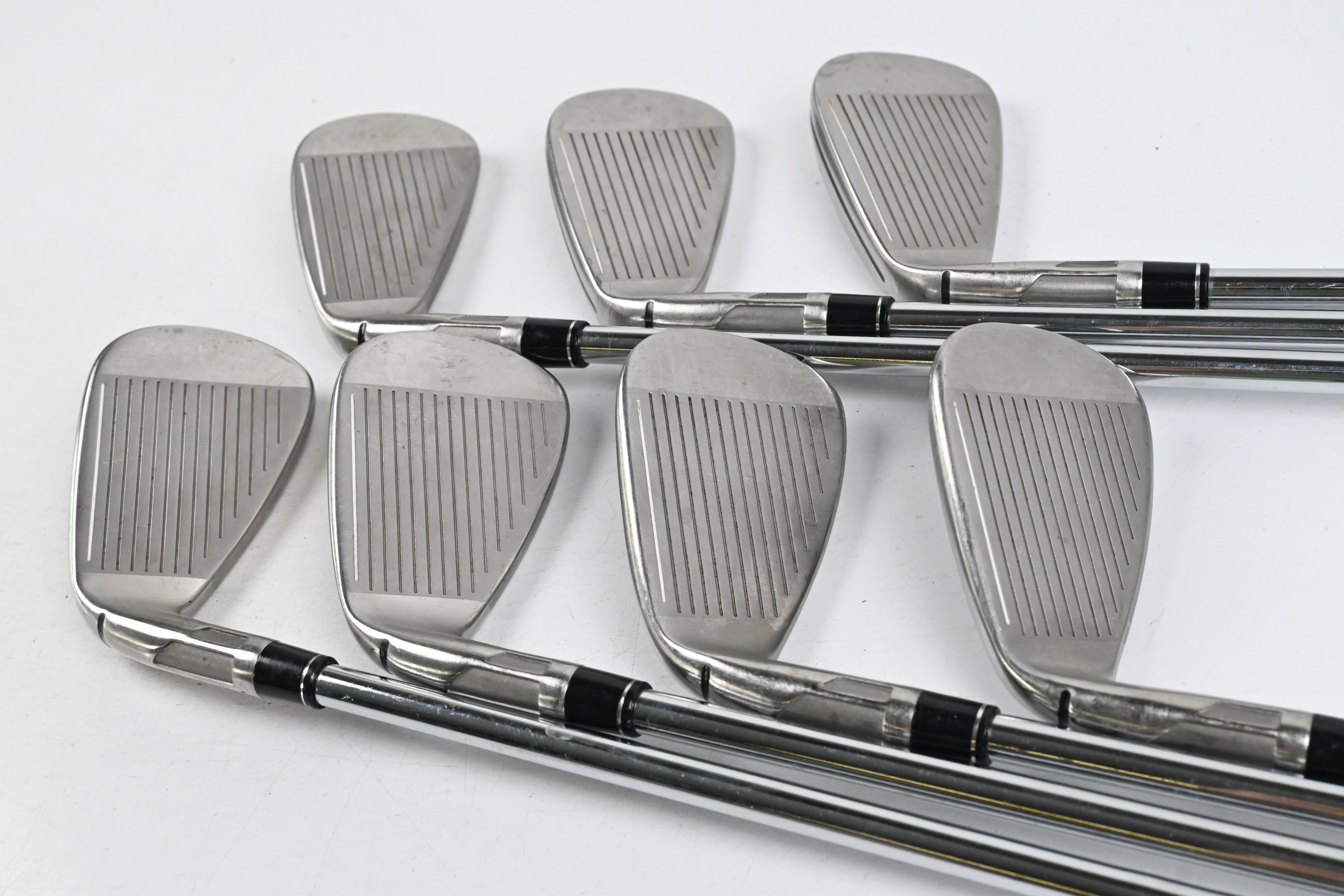 Taylormade Stealth Irons / 5-PW+GW / Stiff Flex KBS MAX MT 85 Shafts