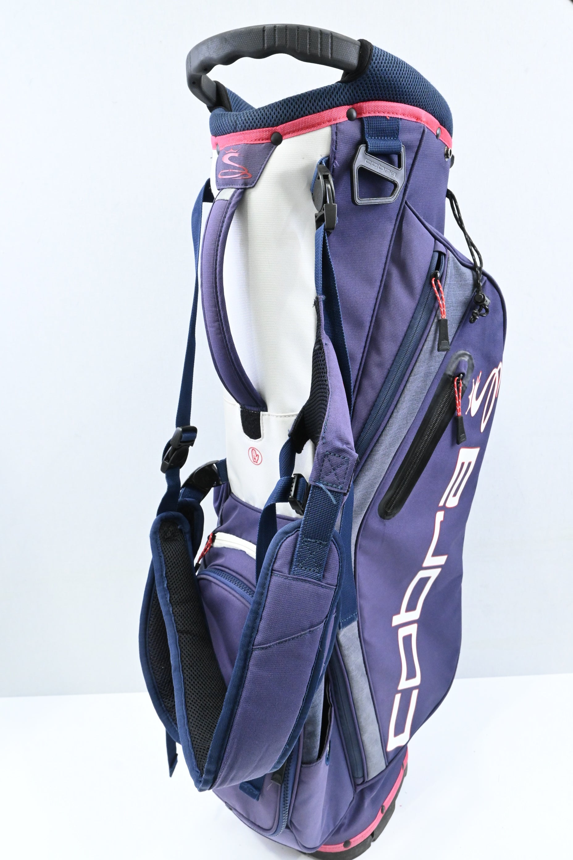 Cobra Stand Bag / 5-Way / Purple, White, Red
