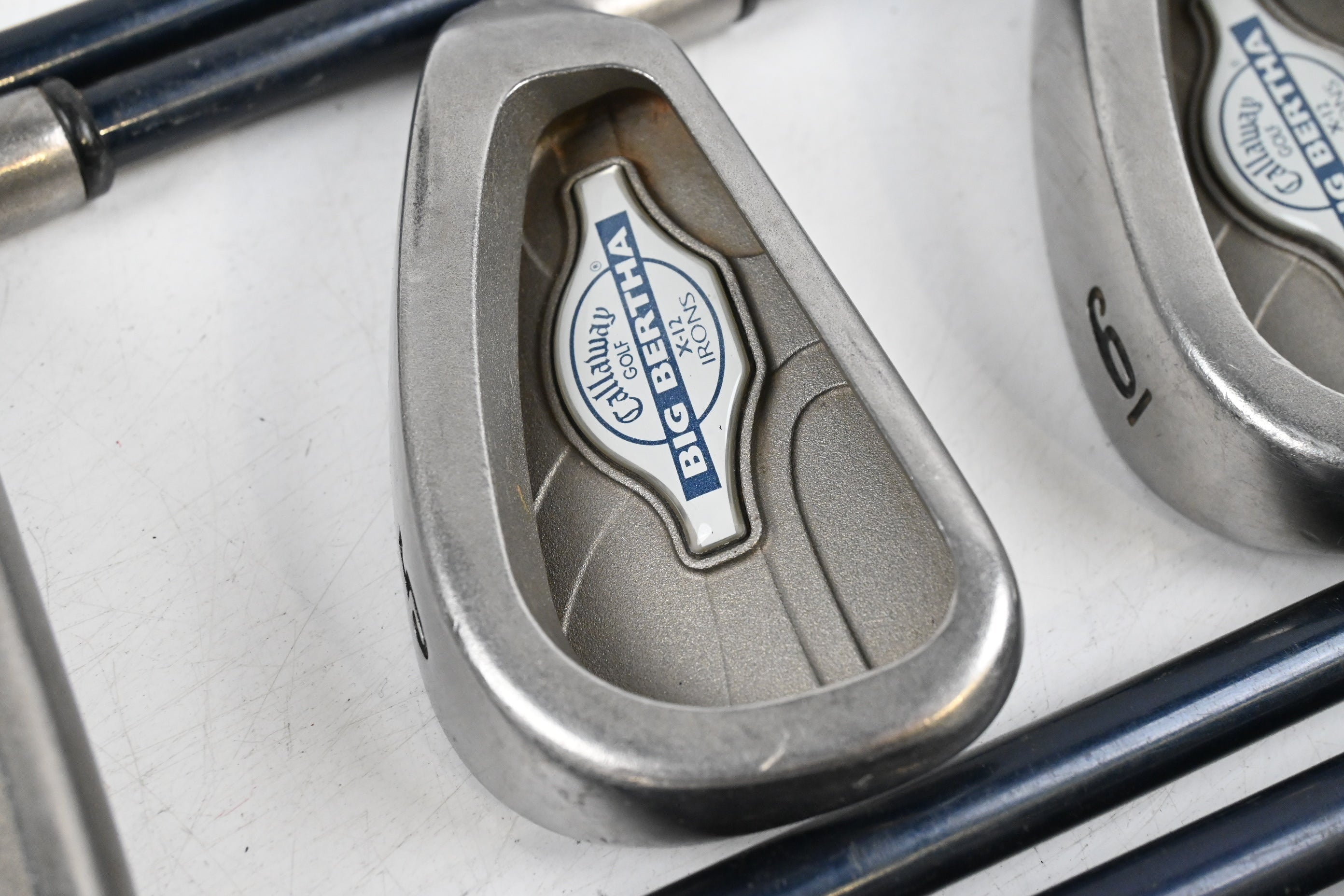 Callaway X-12 Irons / 3-PW+SW / Firm Flex Callaway RCH 99 Shafts