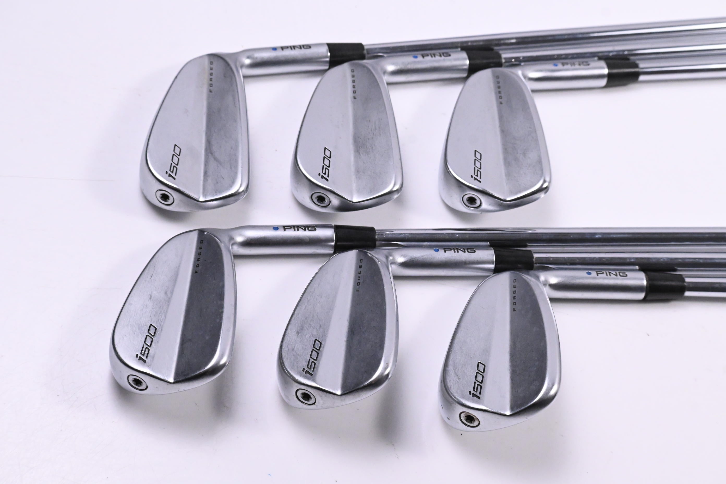 Ping i500 Irons / 5-PW / Blue Dot / Stiff Flex Dynamic Gold 105 S300 Shafts