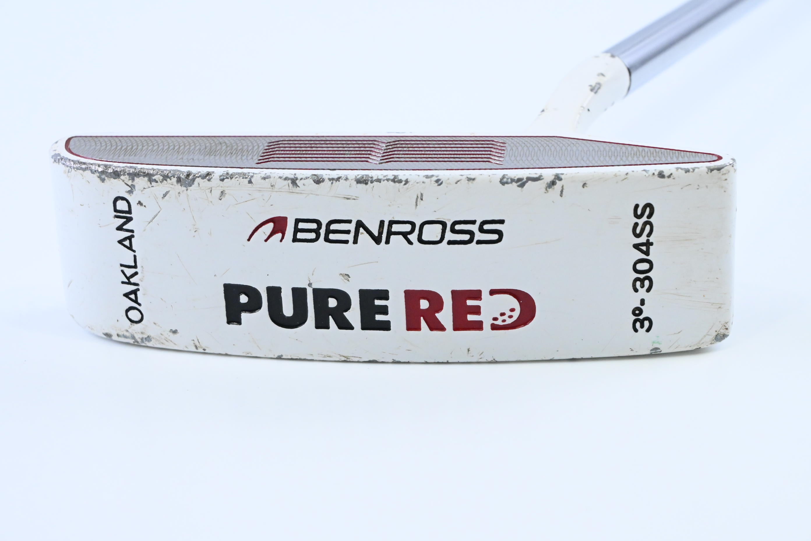 Benross Pure Red Oakland Putter / 33 Inch
