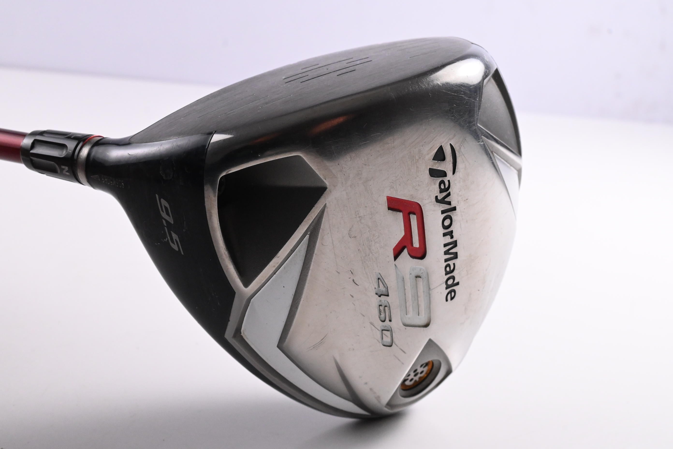 Left Hand Taylormade R9 460 Driver / 9.5 Degree / Stiff Flex Aldila Reax 60