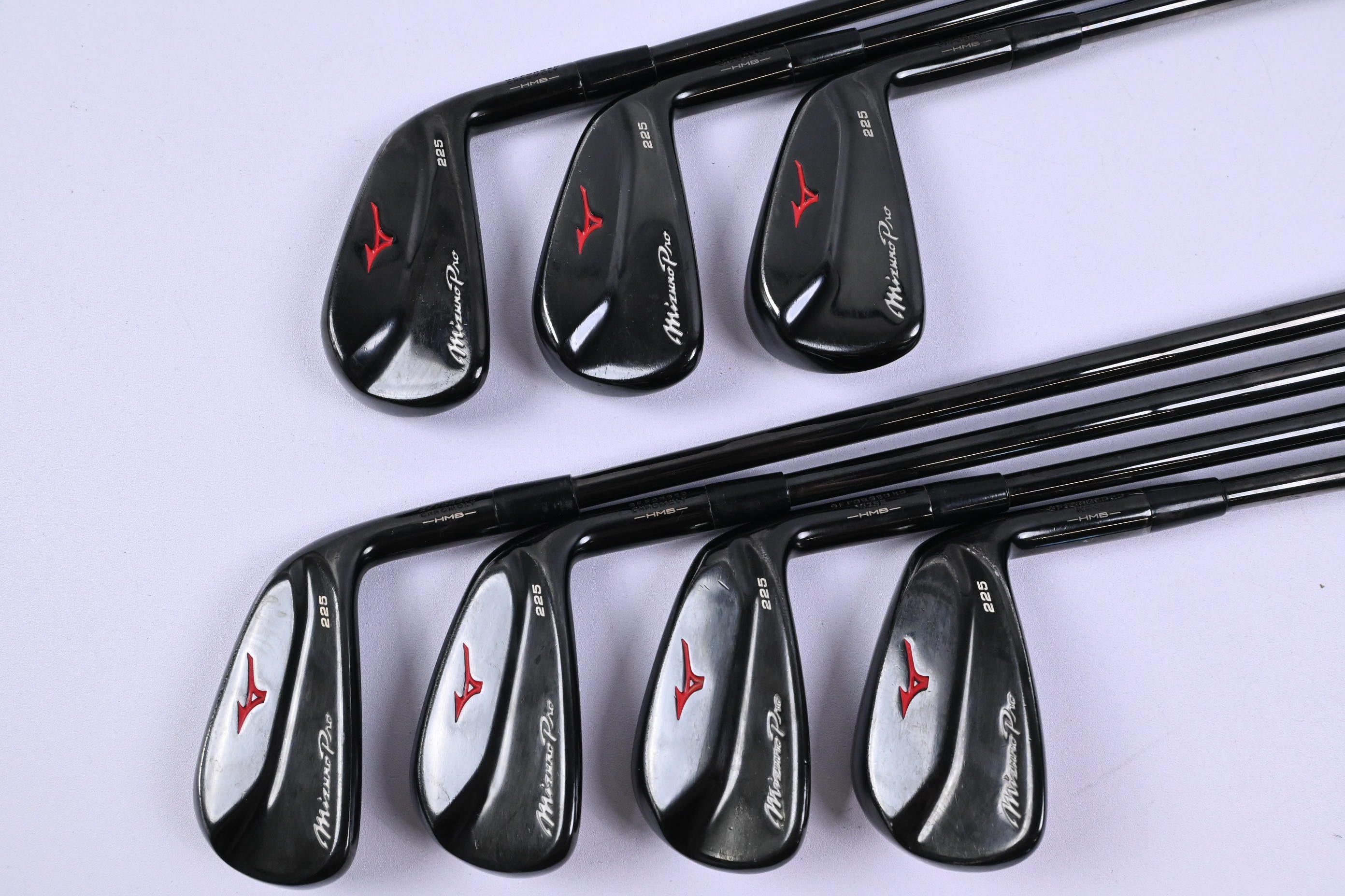 Mizuno Pro 225 Irons / 4-PW / Stiff Flex KBS $-Taper Lite 100 Shafts