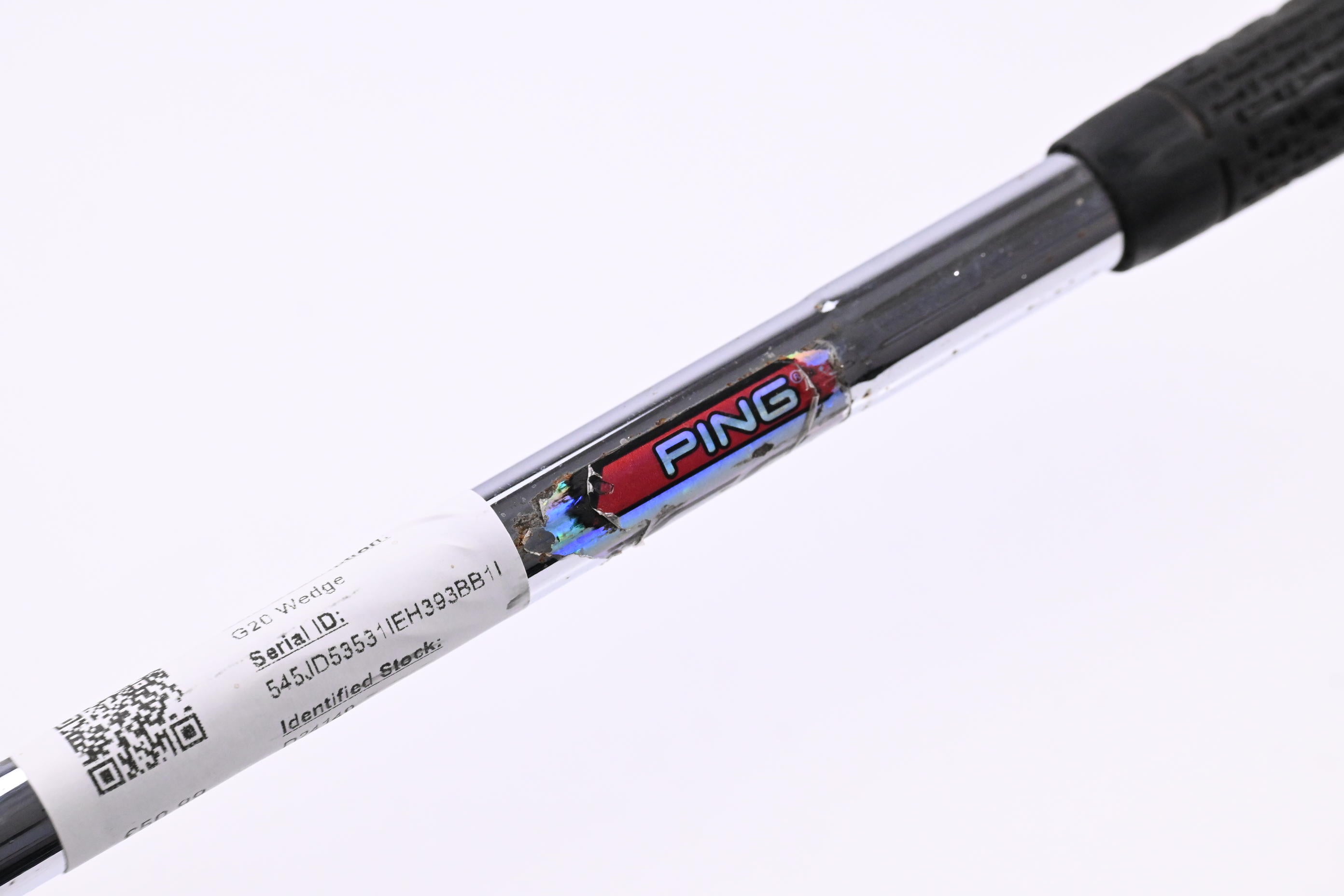 Ping G20 Sand Wedge / 54 Degree / Black Dot / Regular Flex Ping CFS Shaft