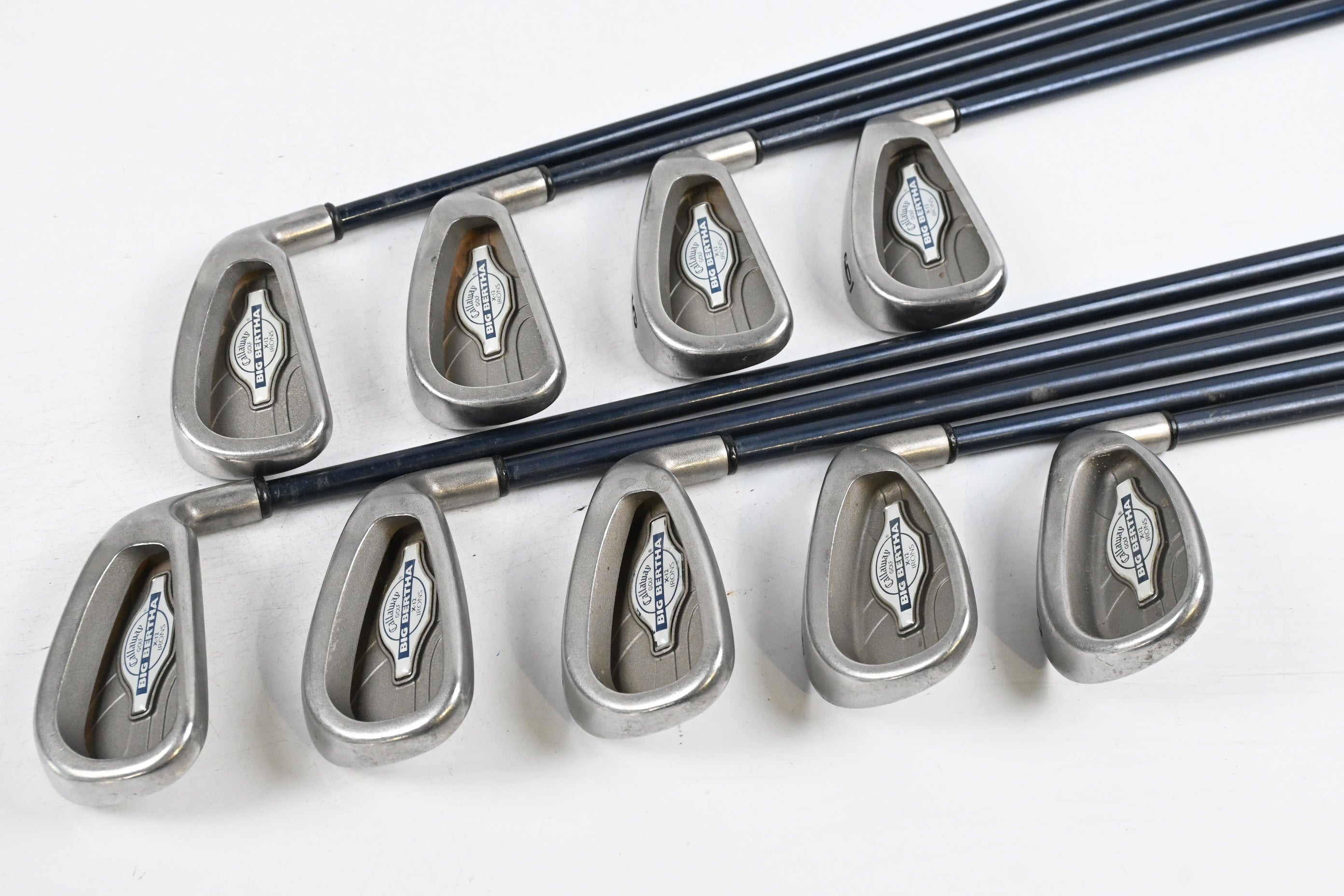 Callaway X-12 Irons / 3-PW+SW / Firm Flex Callaway RCH 99 Shafts
