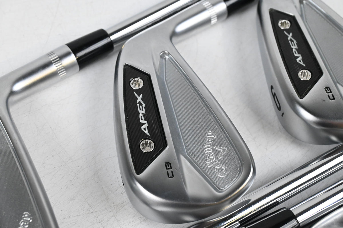 Callaway Apex CB 24 Irons / 4-PW / Stiff Flex Dynamic Gold Mid 115 S300 Shafts