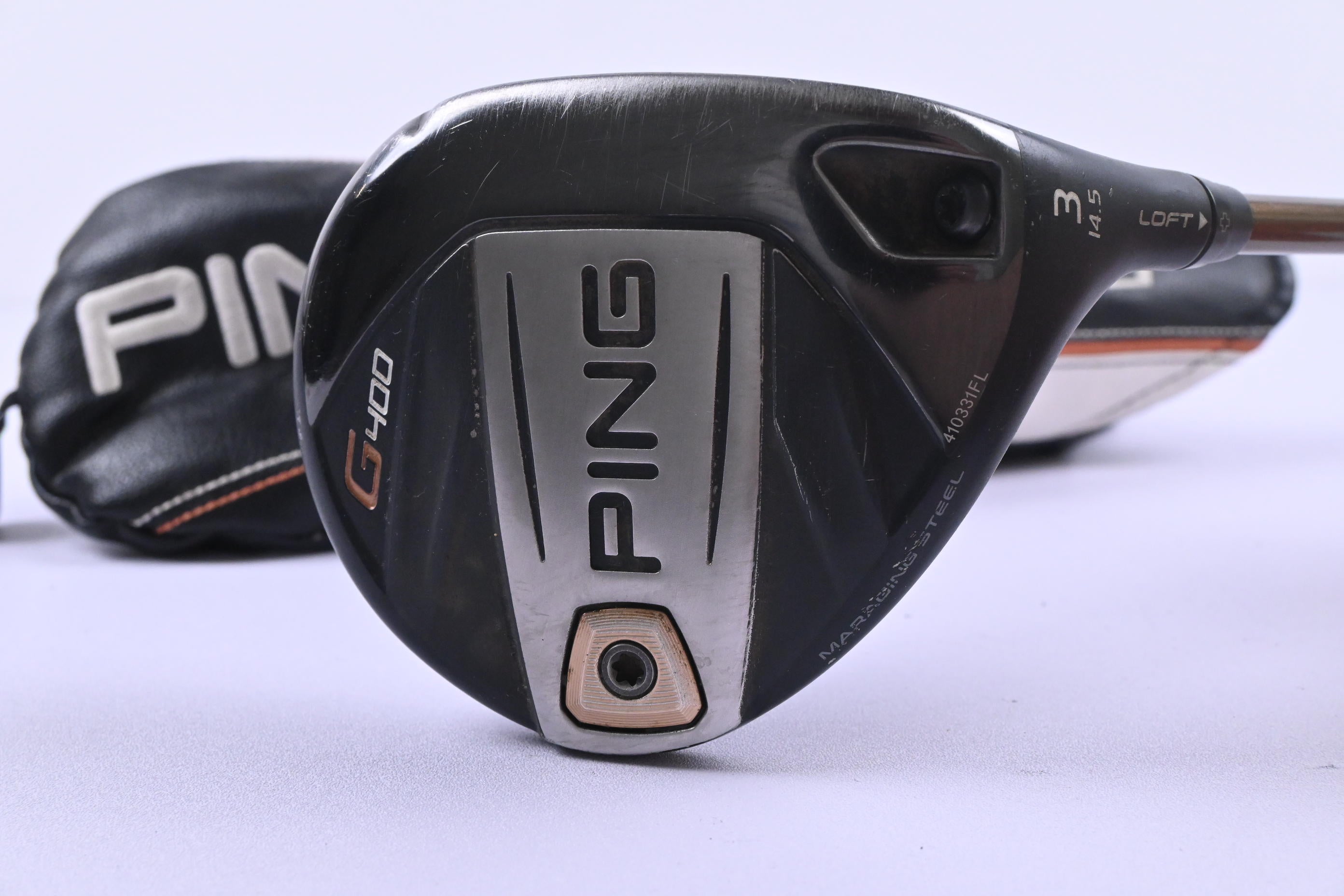 Ping G400 #3 Wood / 14.5 Degree / Regular Flex Ping Alta CB 65 Shaft
