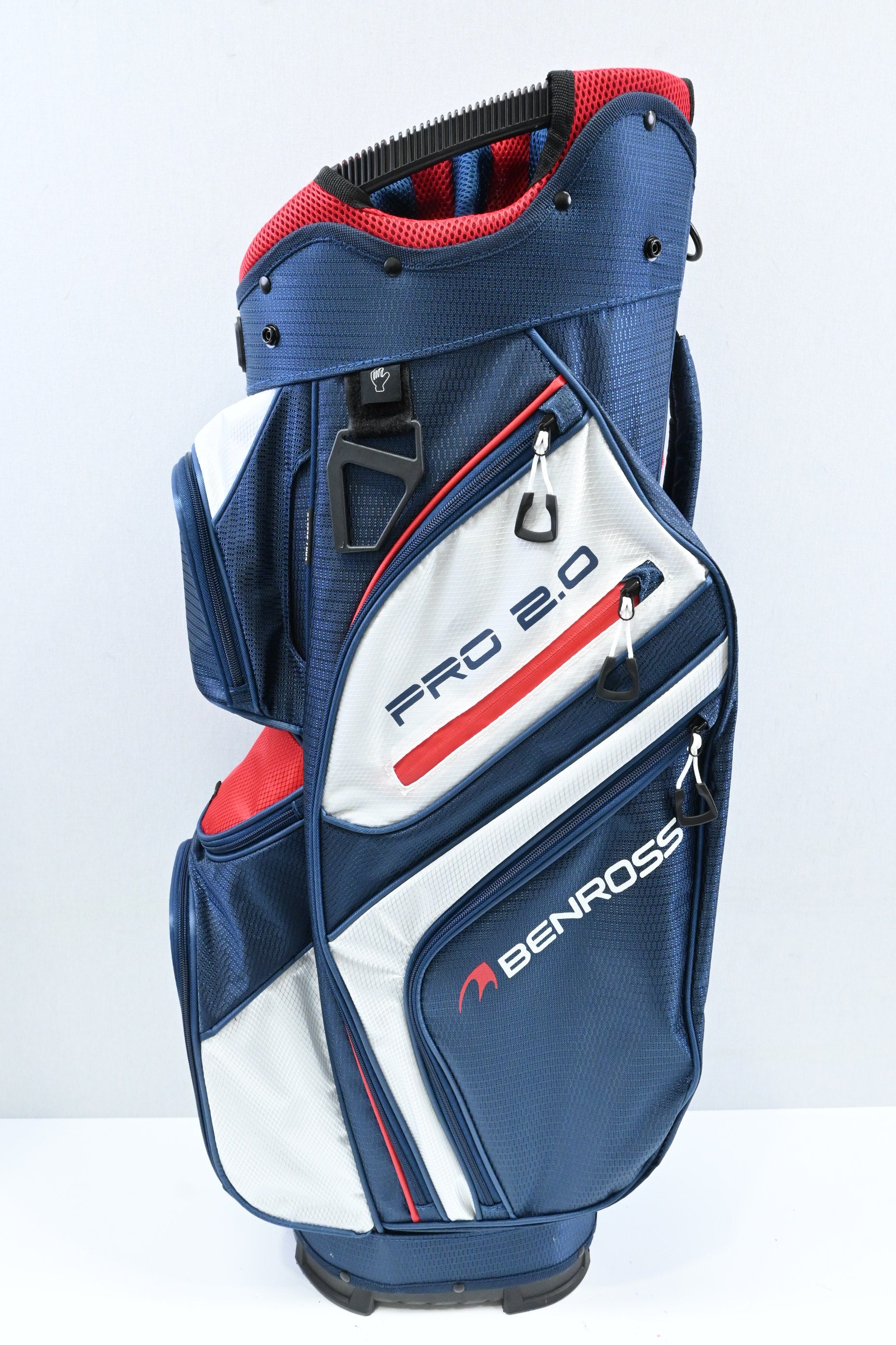 Benross Pro 2.0 Cart Bag / 14-Way / Blue, White, Red