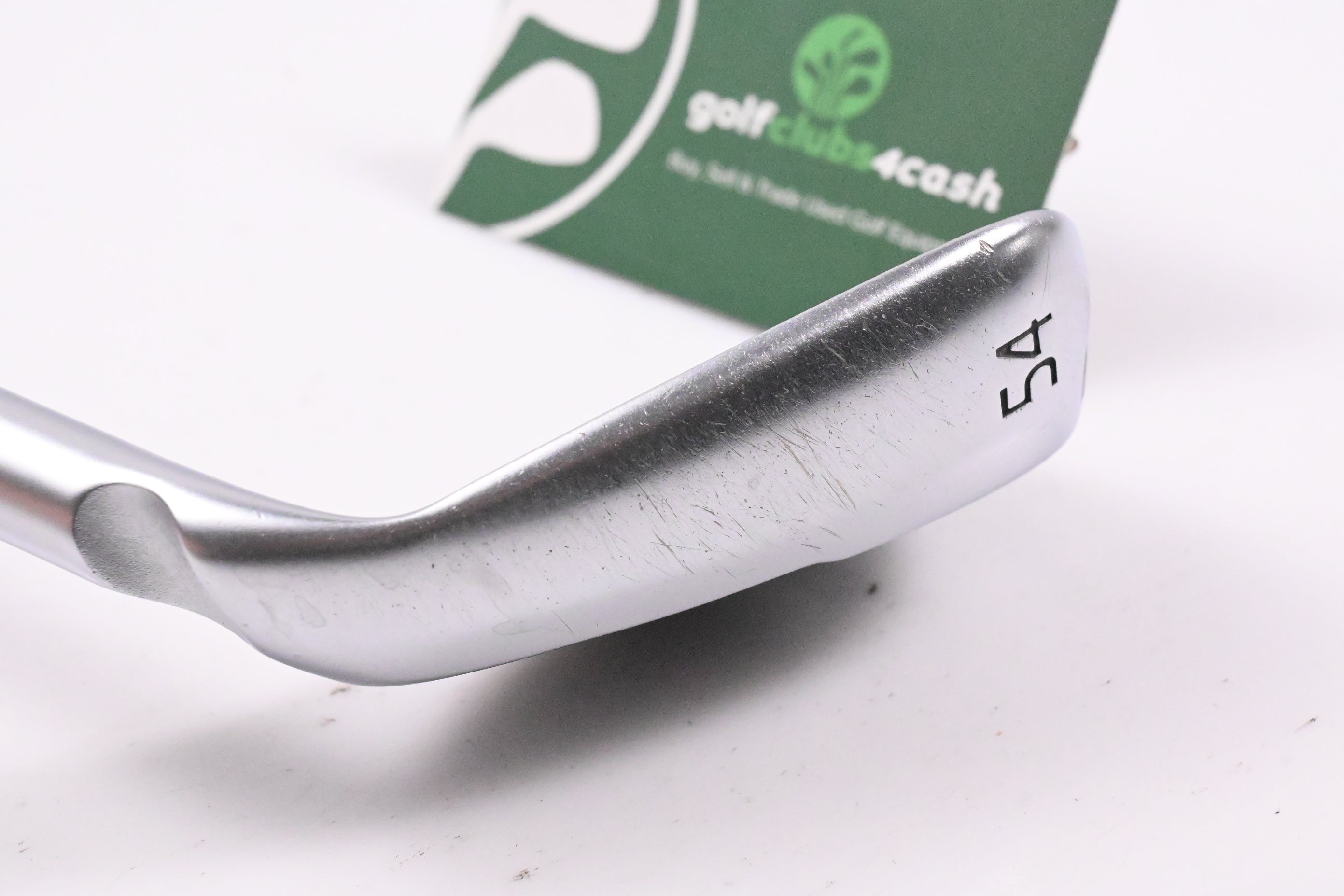 Left Hand Ping G430 Sand Wedge / 54 Degree / Black Dot / Regular Flex Dynamic Gold