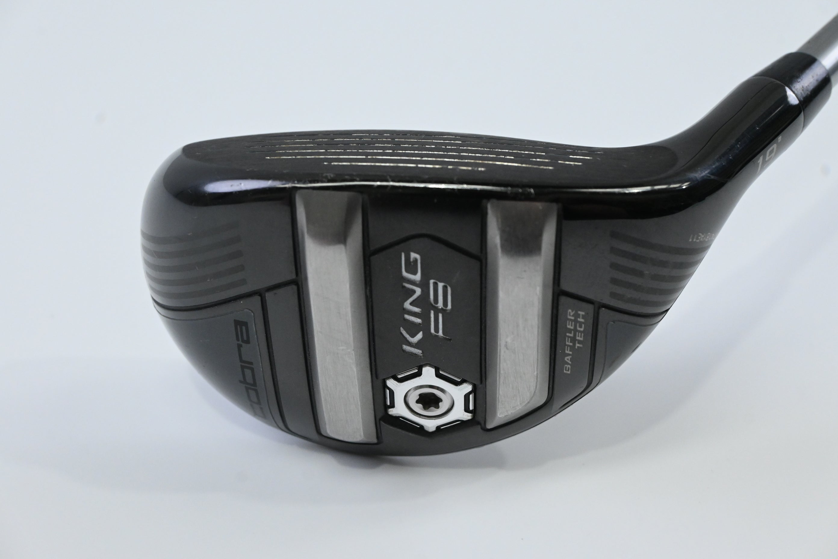 Cobra King F8 #3 Hybrid / 19 Degree / Stiff Flex Aldila Rogue Silver 75 Shaft