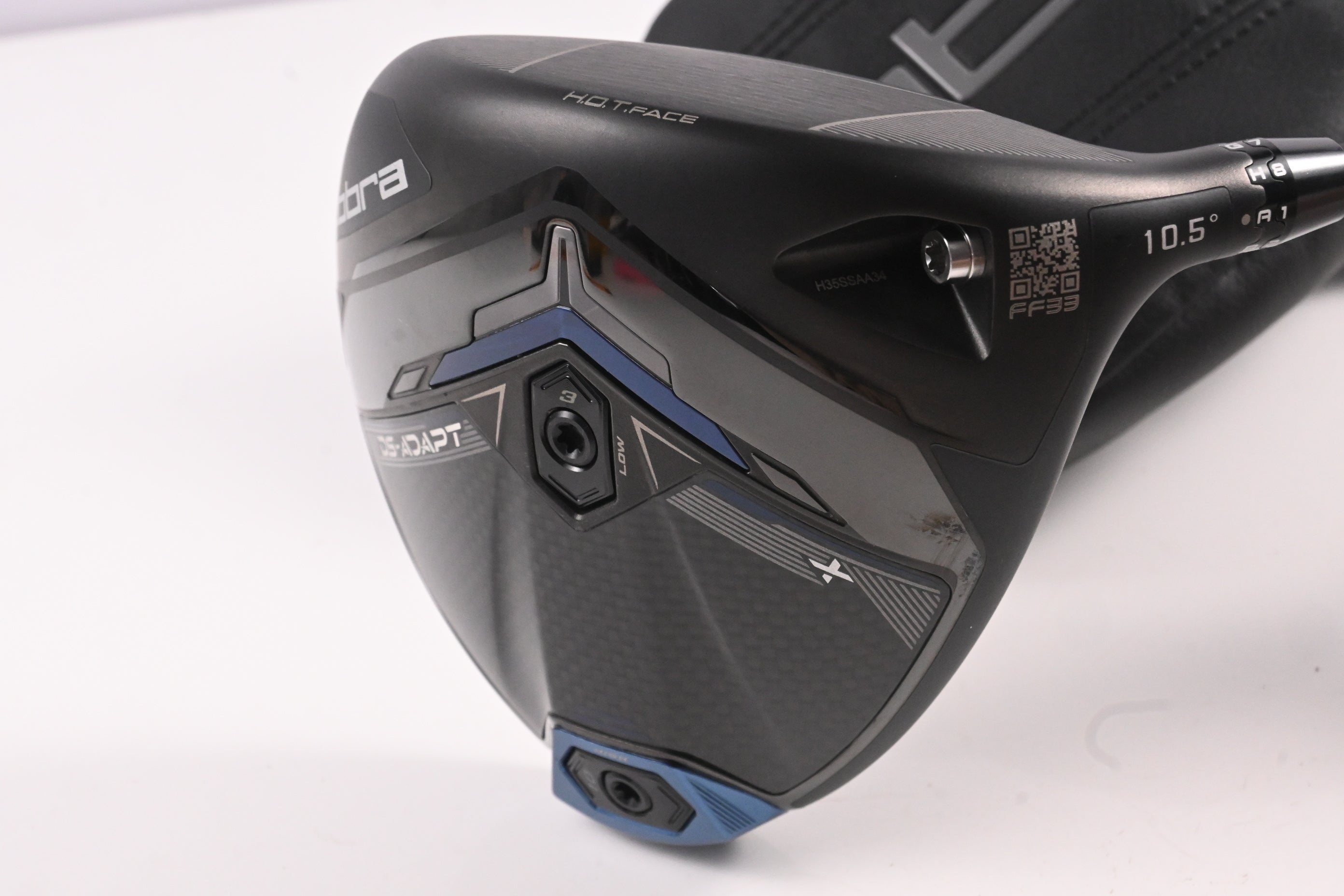 Cobra DS-Adapt X Driver / 10.5 Degree / Stiff Flex Kai'Li Dark Waves Red 50