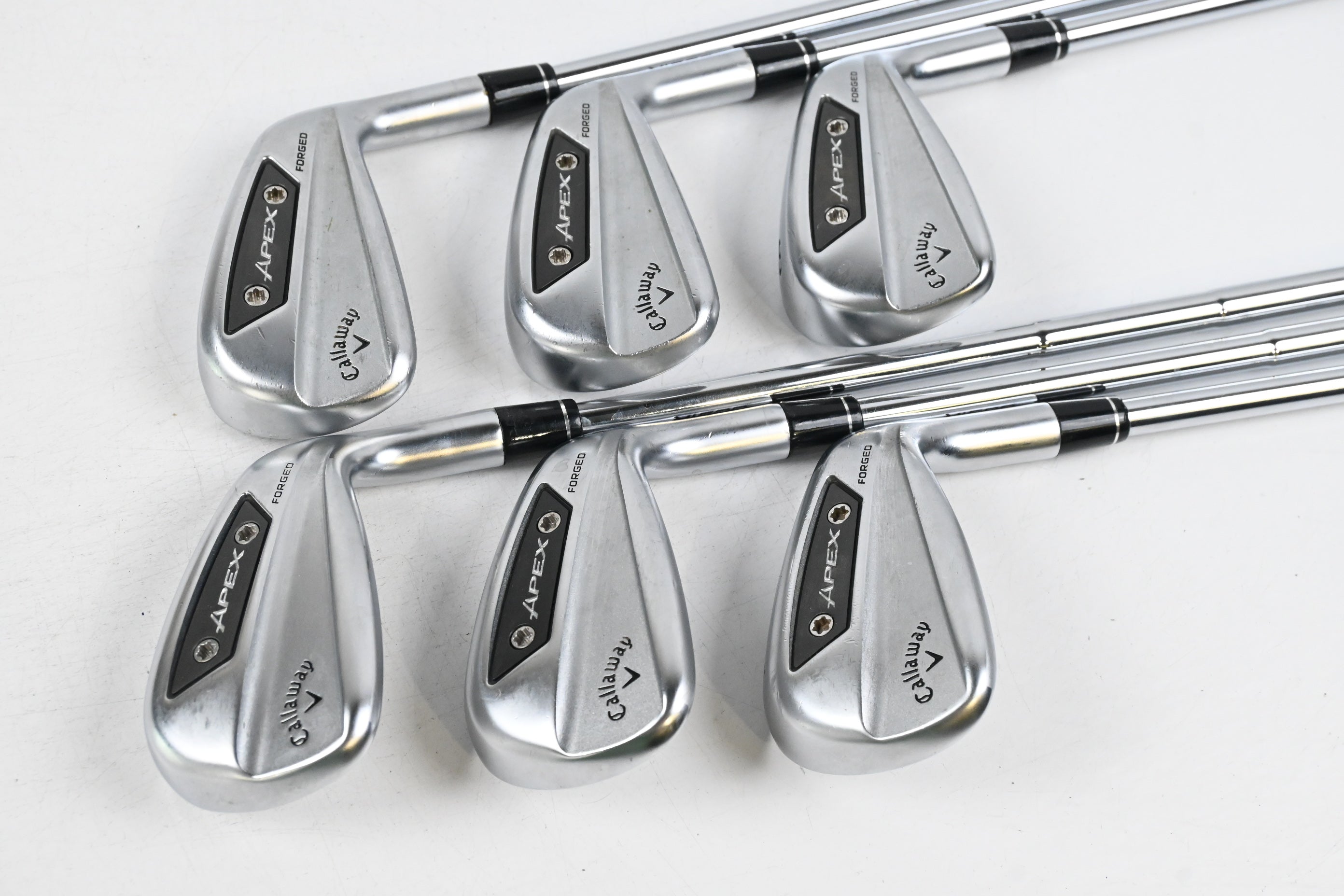 Callaway Apex Ai200 Irons / 6-PW+GW / Stiff Flex Dynamic Gold MID 100 S300 Shafts