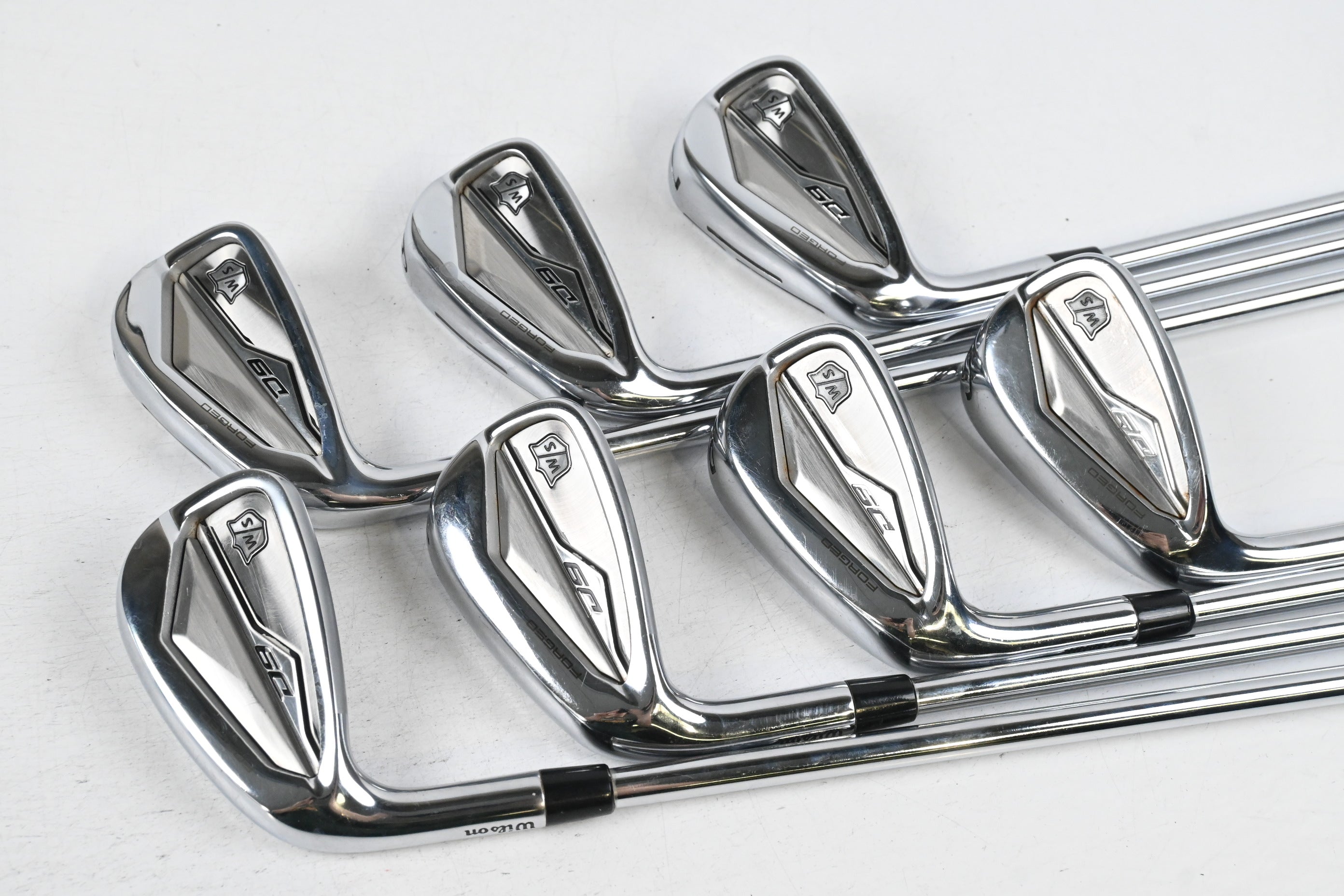Left Hand Wilson D9 Irons / 5-PW+GW / Regular Flex KBS MAX Shafts