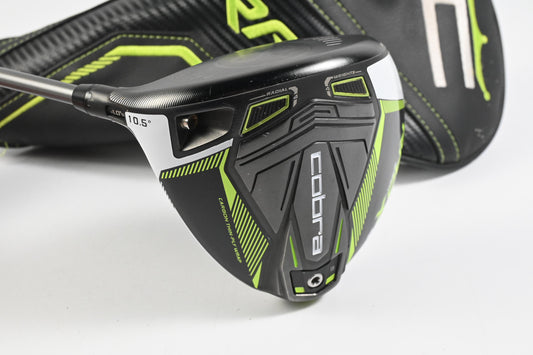 Left Hand Cobra King Radspeed XB Driver / 10.5 Degree / Regular Flex EvenFlow