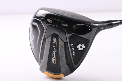 Callaway Rogue ST MAX D Driver / 9 Degree / Stiff Flex Tensei AV Silver 65 Shaft