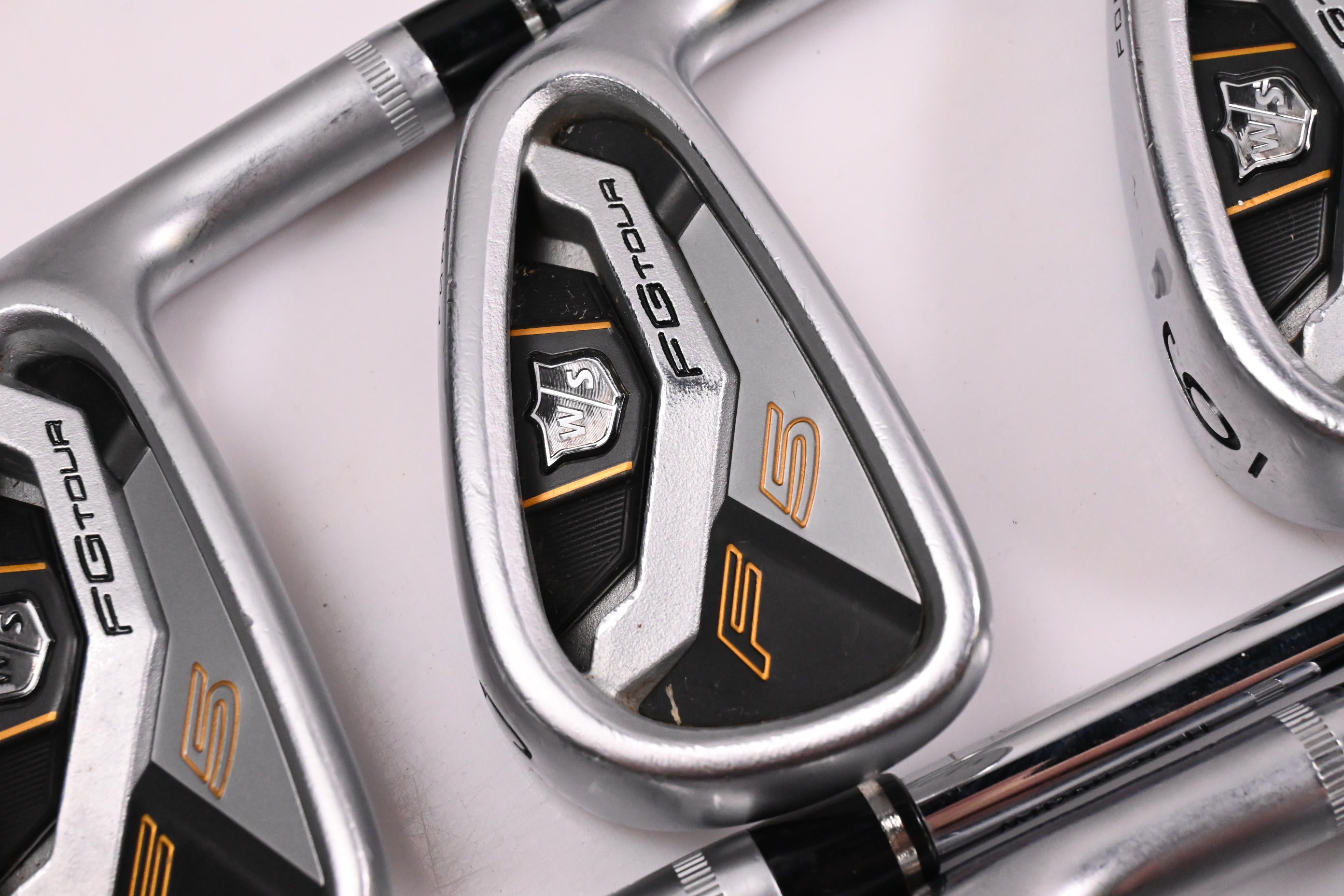 Wilson FG Tour F5 Irons / 4-PW / Regular Flex Dynamic Gold Shafts