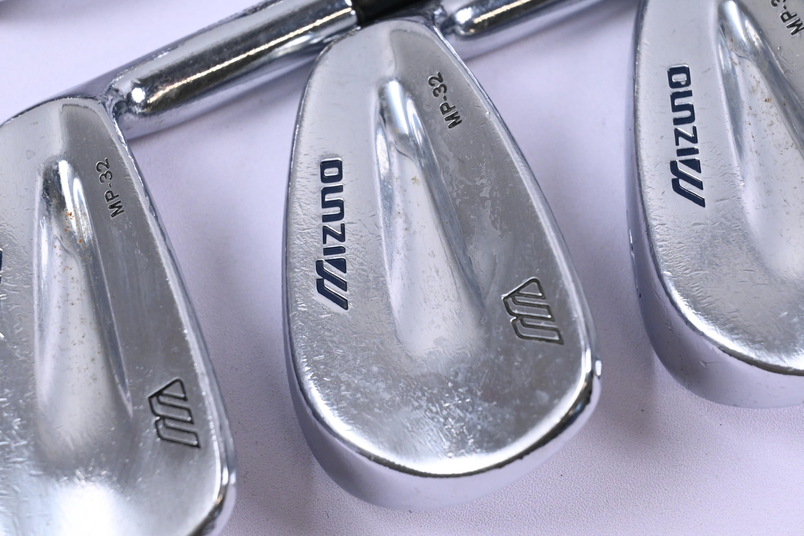 Mizuno MP-32 Irons / 3-PW / Stiff Flex Dynamic Gold S300 Shafts