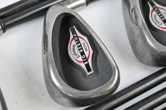 Callaway Big Bertha 2002 Irons / 4-PW+SW / Regular Flex RCH 75i Shafts