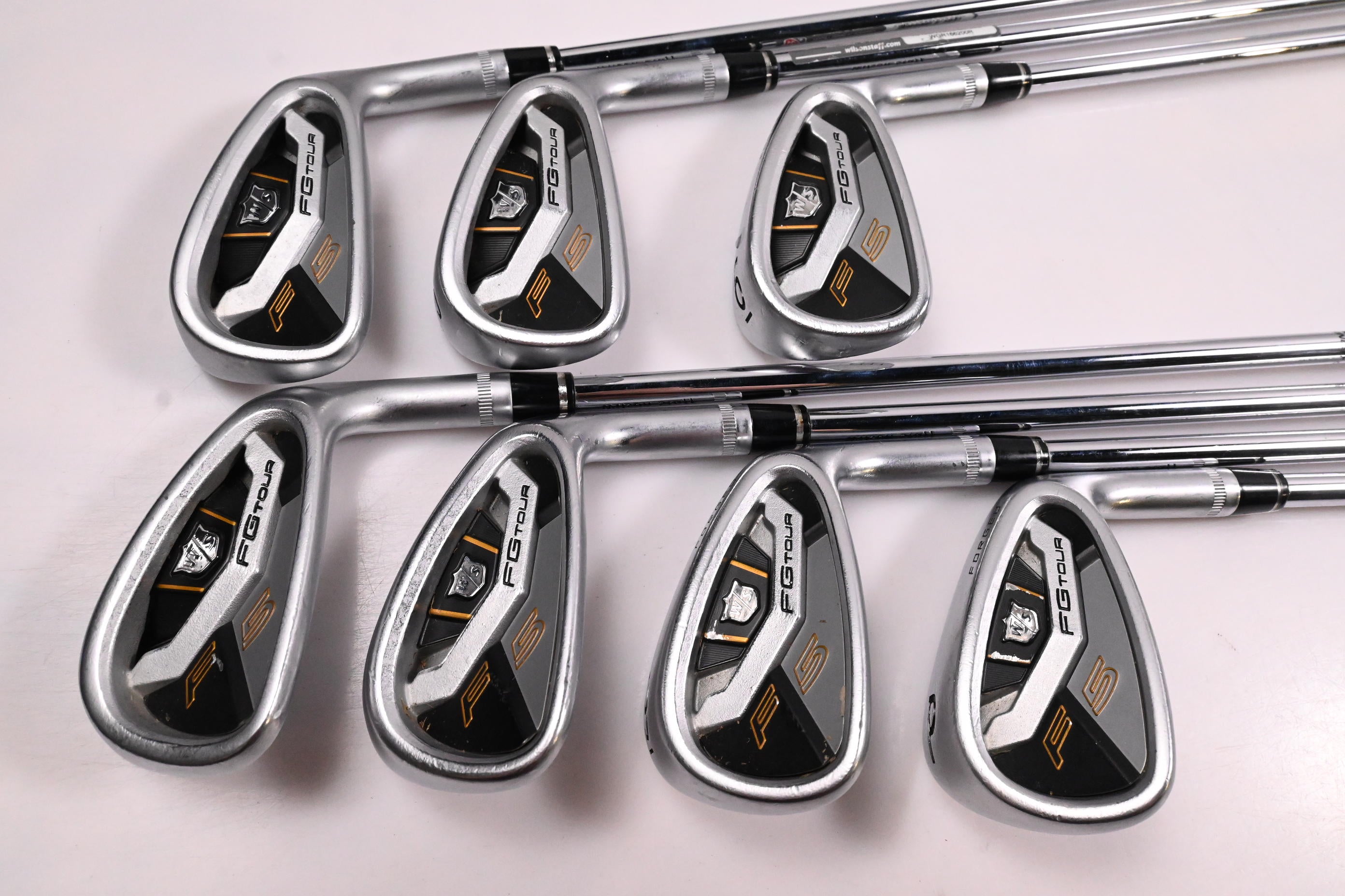 Wilson FG Tour F5 Irons / 4-PW / Regular Flex Dynamic Gold Shafts