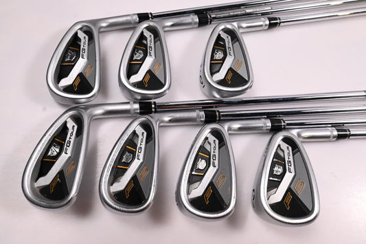 Wilson FG Tour F5 Irons / 4-PW / Regular Flex Dynamic Gold Shafts
