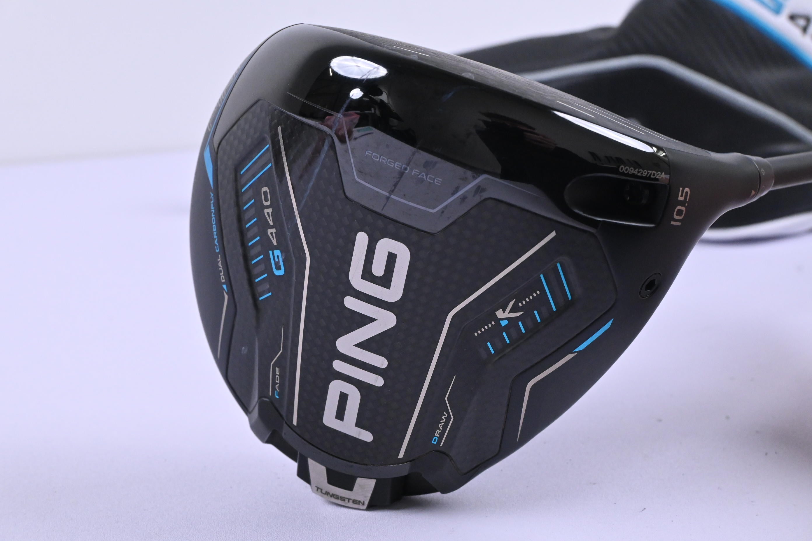Ping G440 K Driver / 10.5 Degree / Stiff Flex Ping Alta CB Blue 50 Shaft
