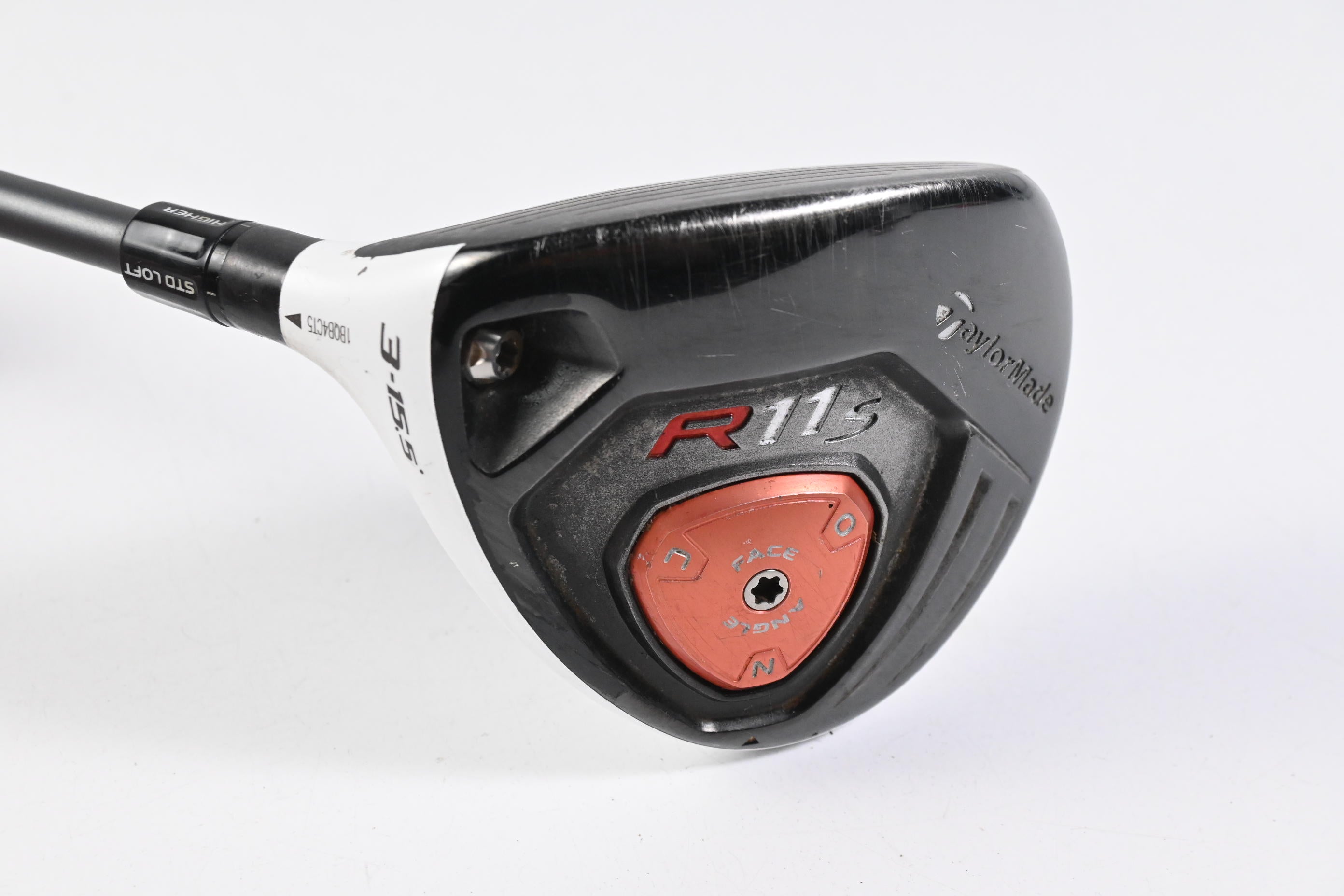 Left Hand Taylormade R11S #3 Wood / 15.5 Degree / Stiff flex Aldila RIP Phenom
