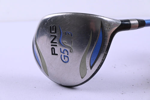 Ladies Ping G5 #3 Wood / 18 Degree / Ladies Flex Ping ULT 50 Shaft
