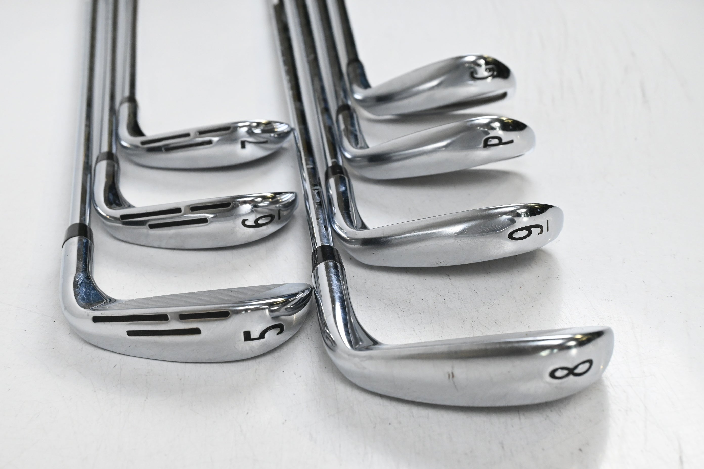 Left Hand Wilson D9 Irons / 5-PW+GW / Regular Flex KBS MAX Shafts