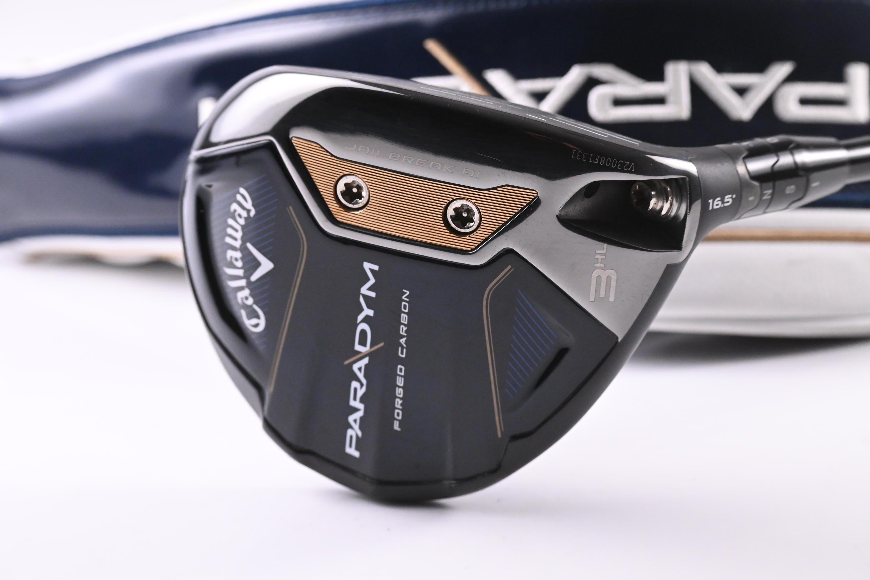 Callaway Paradym #3HL Wood / 16.5 Degree / Stiff Flex Kai'li White 70 Shaft