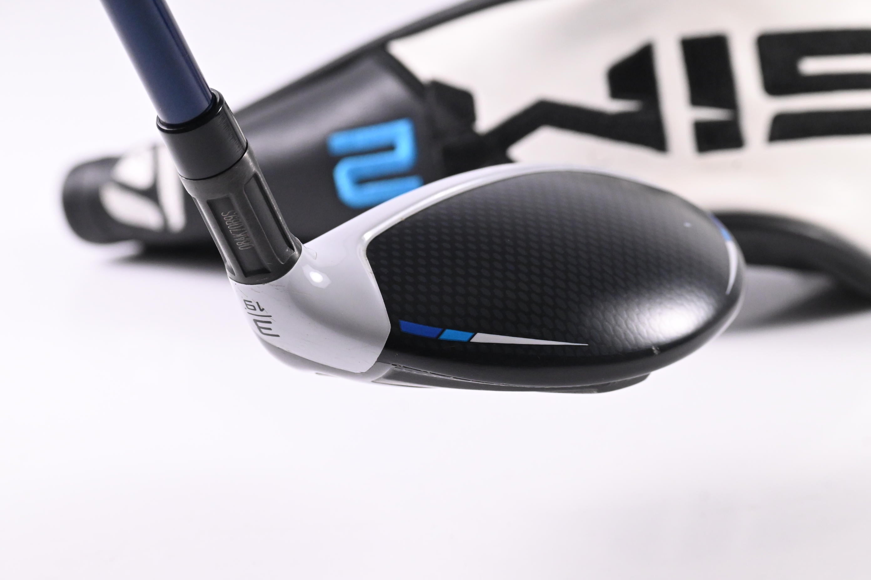 Taylormade SIM2 Max #3 Hybrid / 19 Degree / Stiff Flex Ventus Blue 7 Shaft