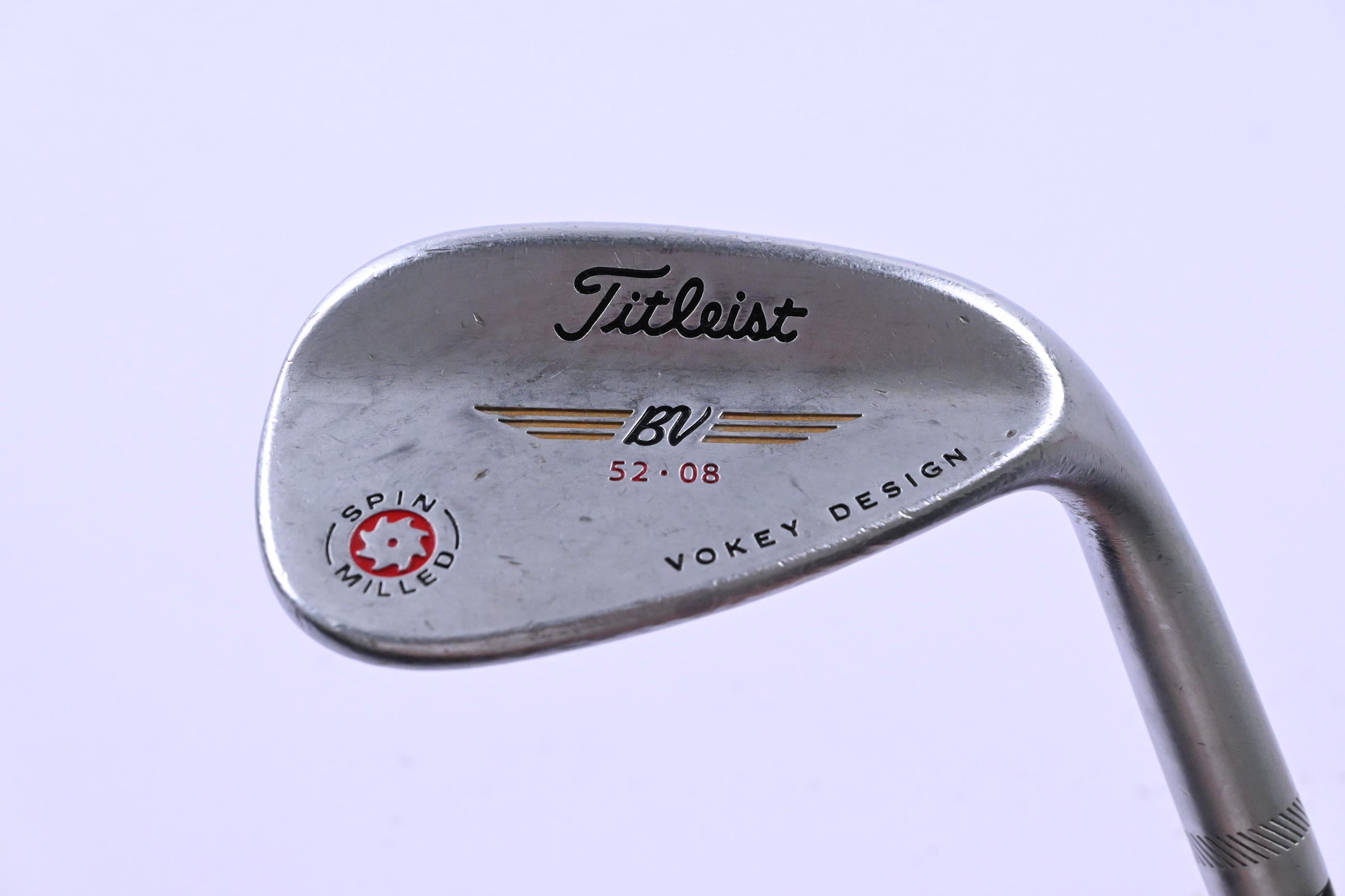 Titleist Vokey Spin Milled 2007 Gap Wedge / 52 Degree / Wedge Flex Vokey Shaft