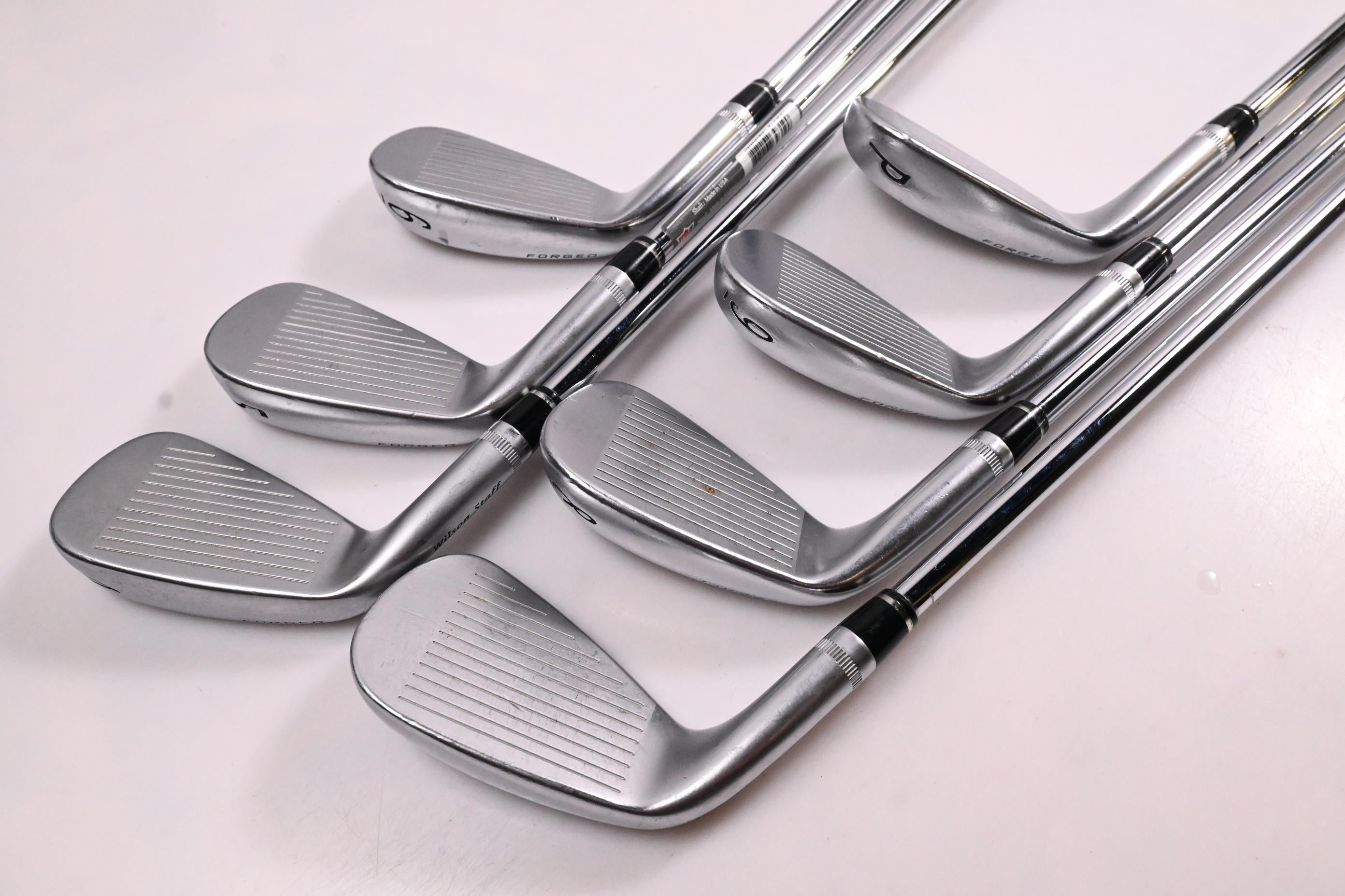 Wilson FG Tour F5 Irons / 4-PW / Regular Flex Dynamic Gold Shafts