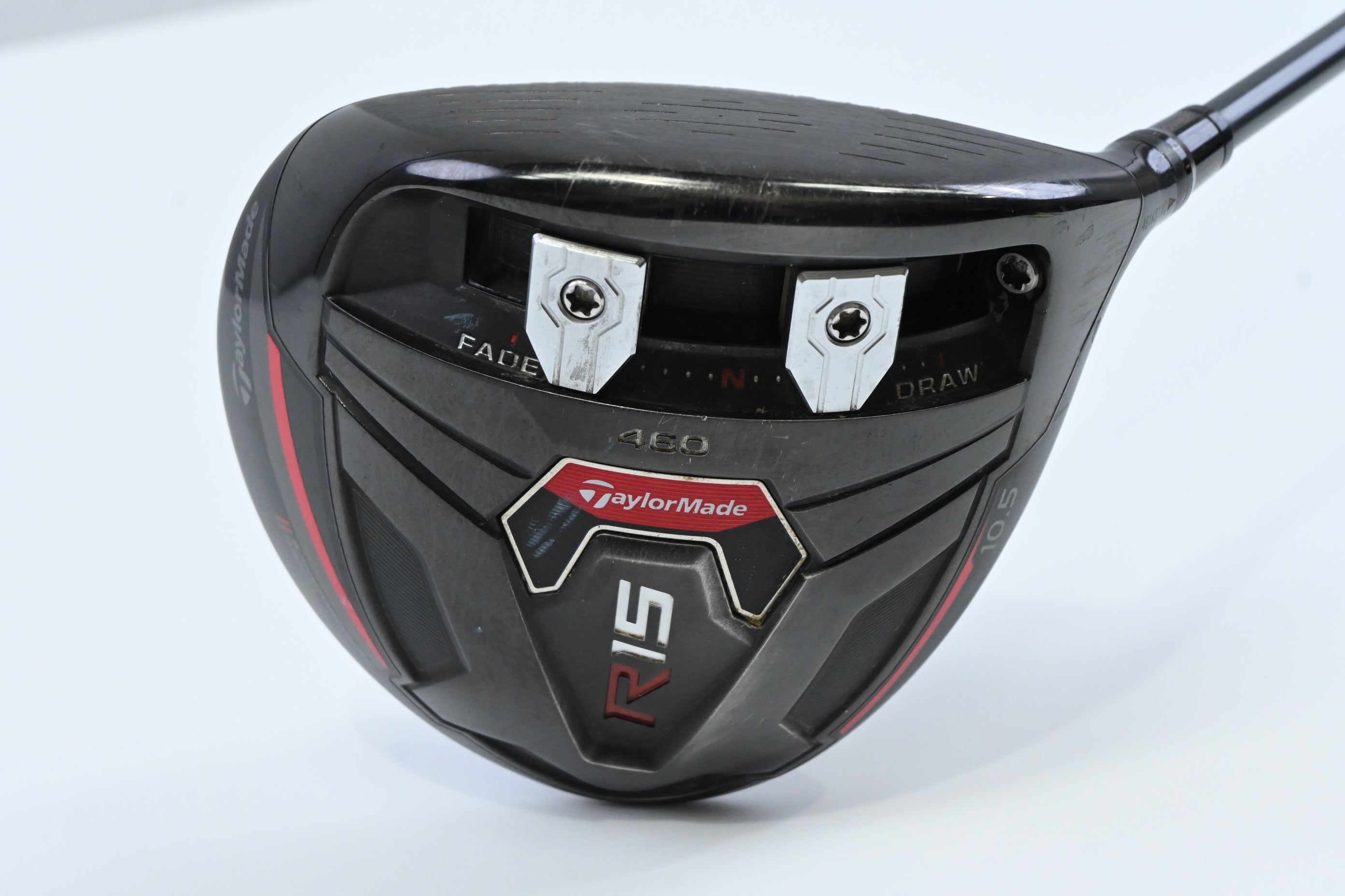 Taylormade R15 Black Driver / 10.5 Degree / Stiff Flex HZRDUS Smoke Black 70
