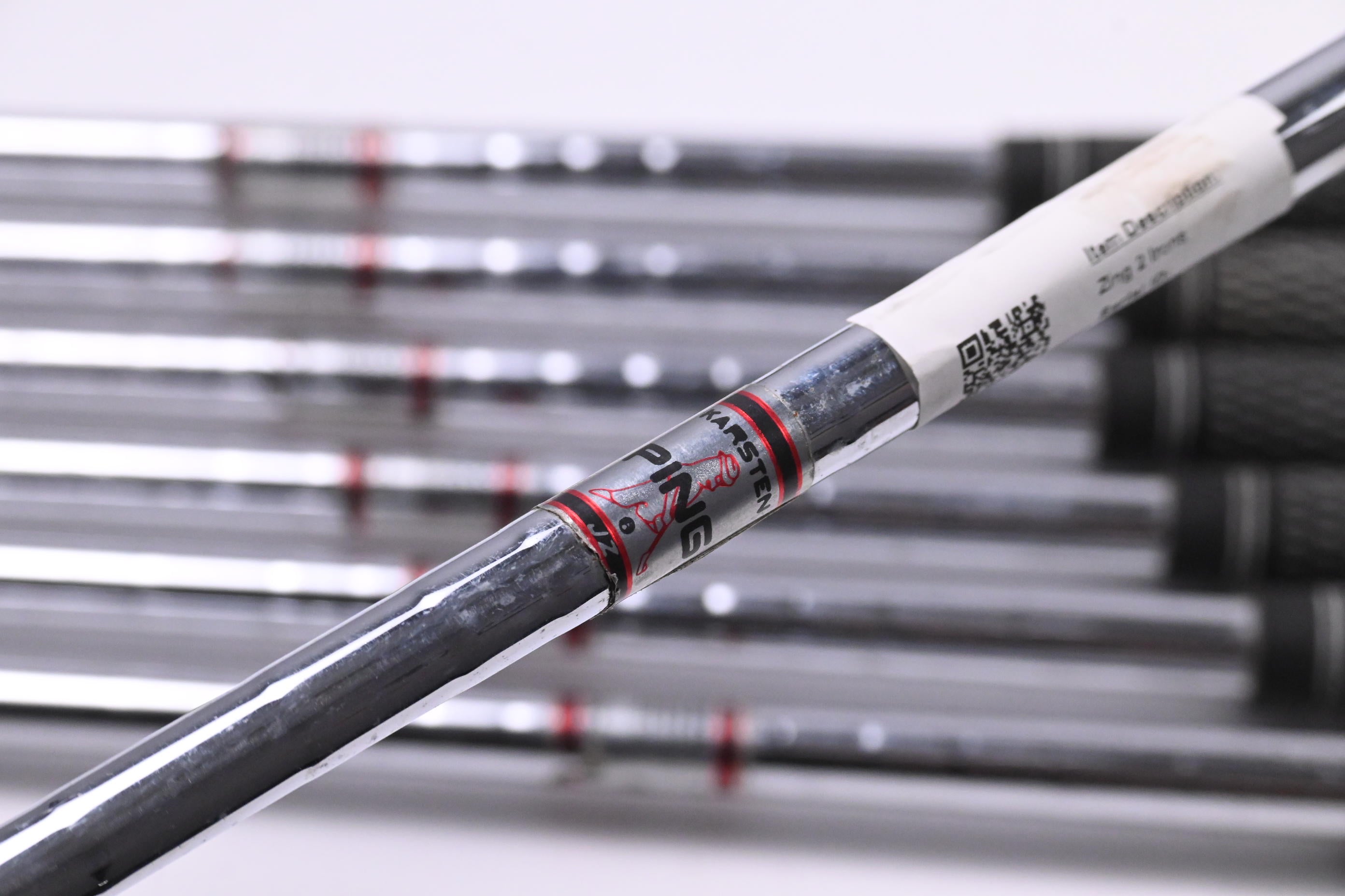 Ping Karsten Zing 2 Irons / 5-PW+SW / Black Dot / Stiff Flex Ping JZ Shafts
