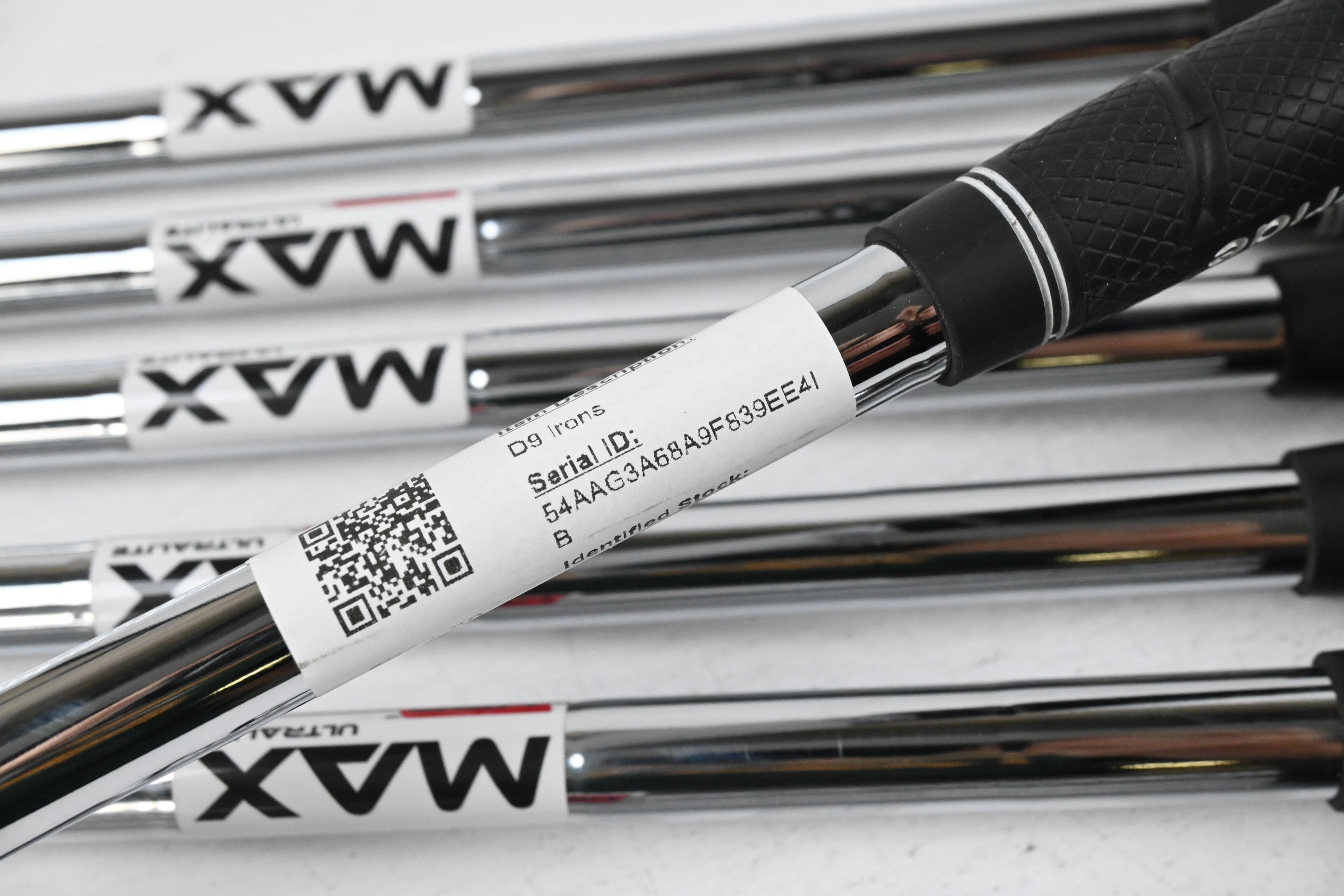 Left Hand Wilson D9 Irons / 5-PW+GW / Regular Flex KBS MAX Shafts
