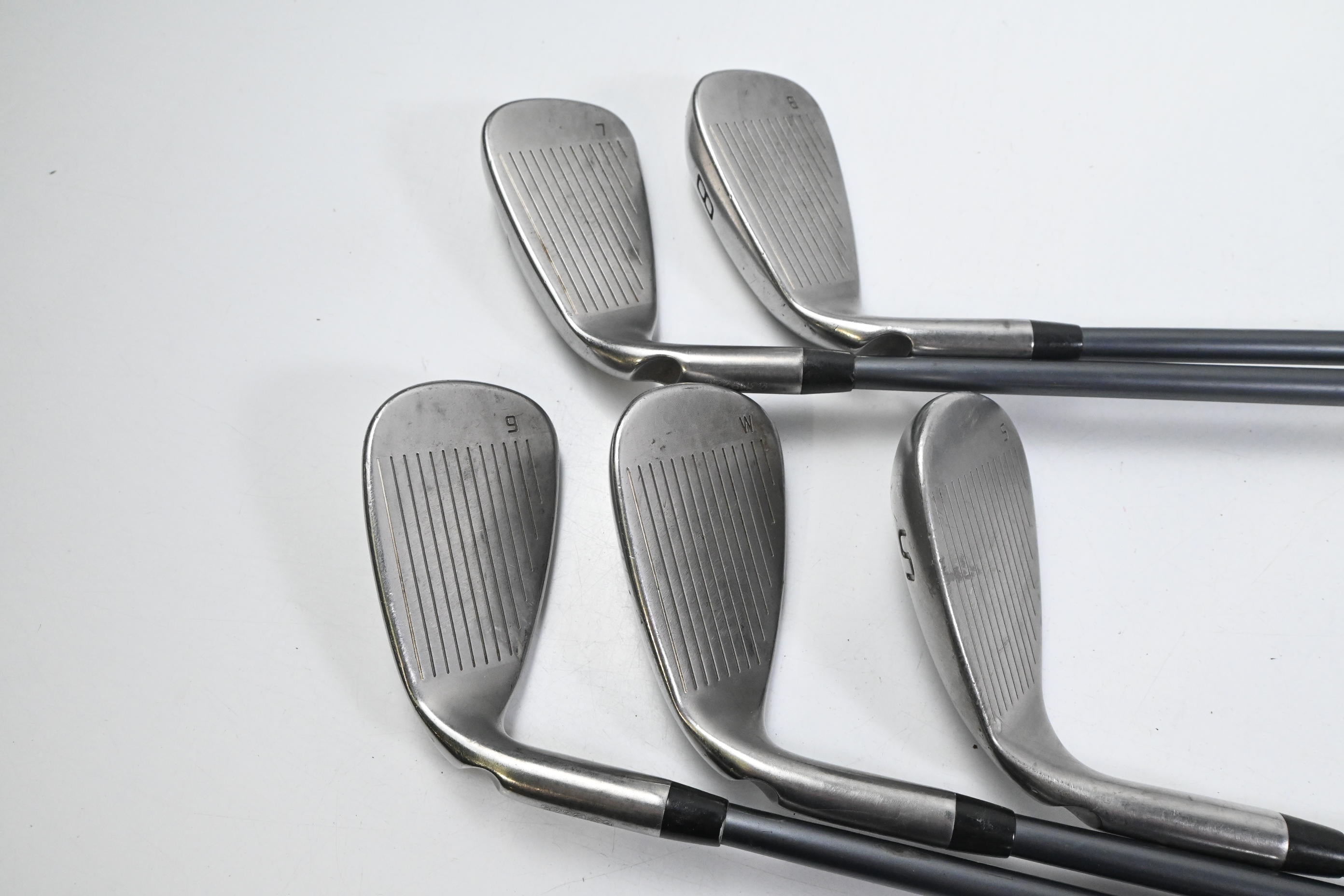 Ping GMax Irons / 7-PW+SW / Black Dot / Senior Flex Ping CFS 65 Shafts
