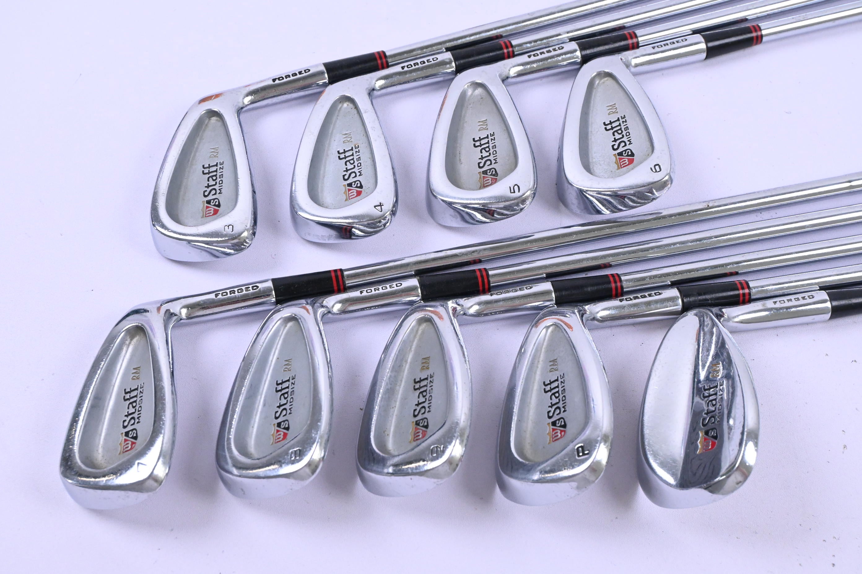 Wilson RM Forged Irons / 3-PW+SW / Regular Flex Wilson Firestick Shafts