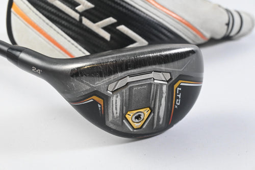 Left Hand Cobra LTDx #5 Hybrid / 24 Degree / Regular Flex Catalyst 60 Shaft