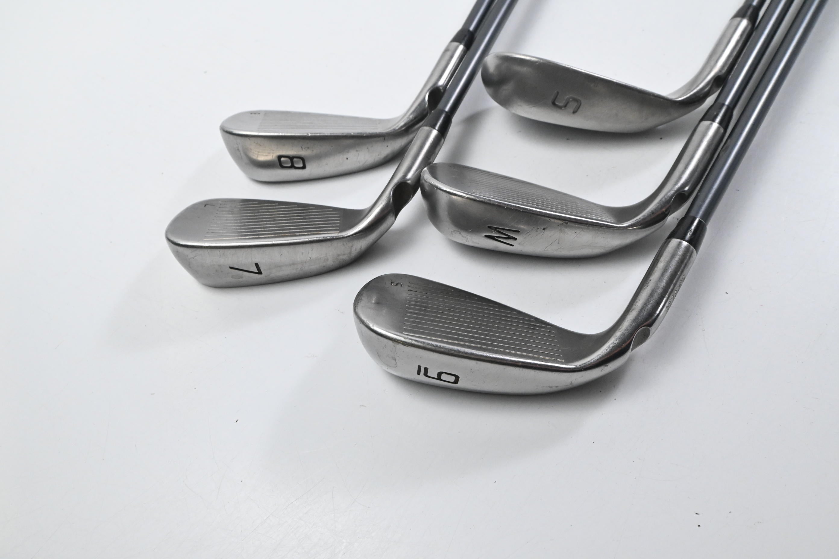 Ping GMax Irons / 7-PW+SW / Black Dot / Senior Flex Ping CFS 65 Shafts
