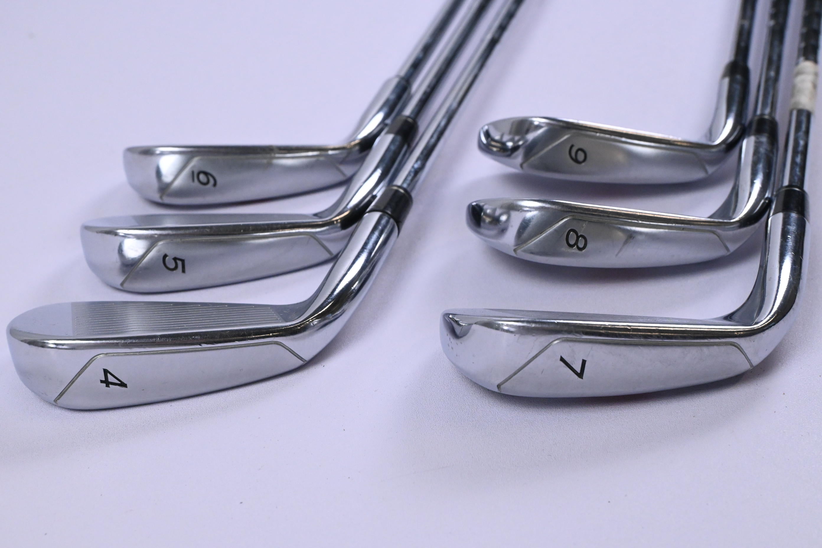Taylormade R11 Irons / 4-9 iron / Stiff Flex KBS Shafts